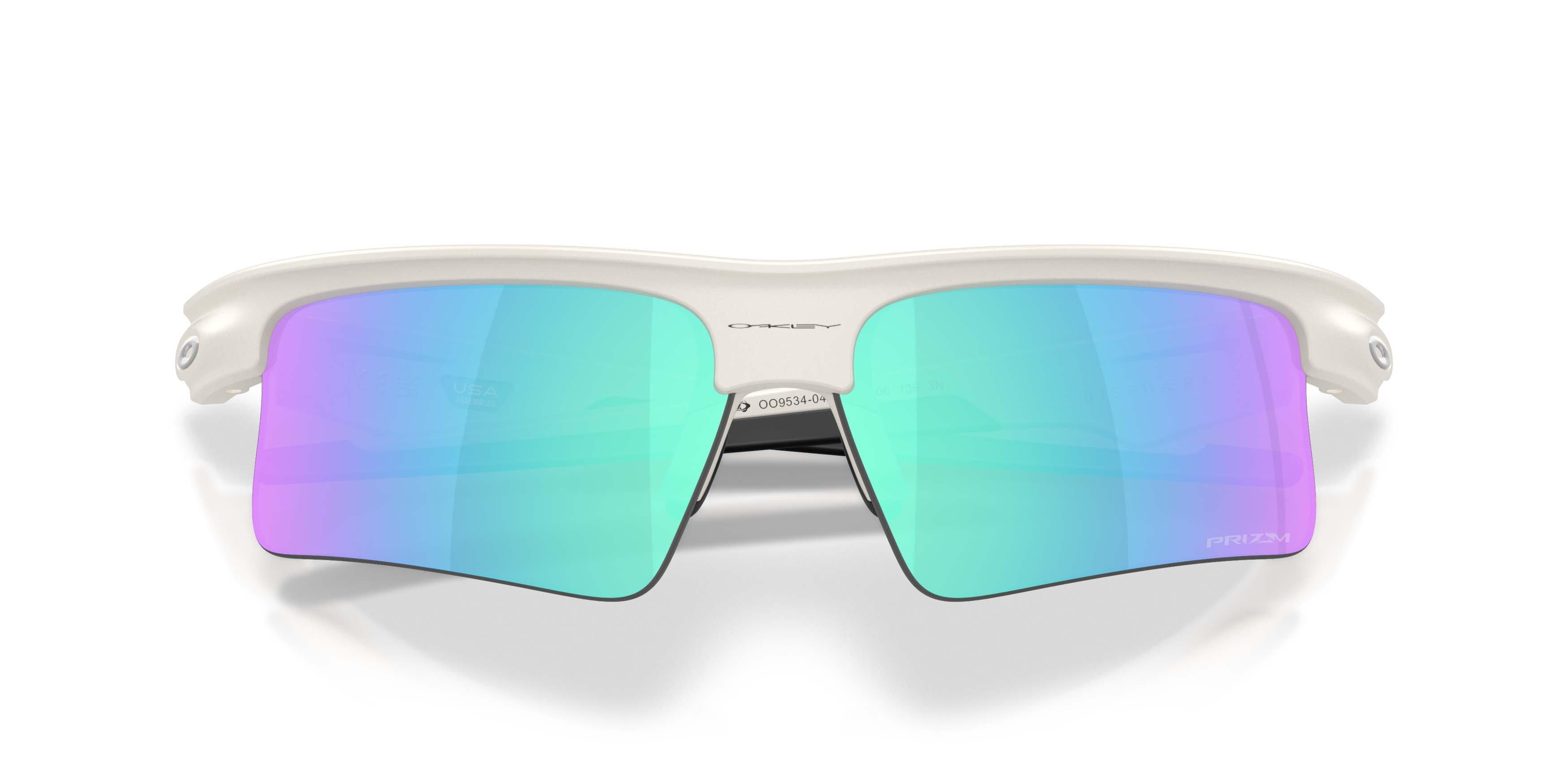 Oakley BiSphaera Speed Prizm Sapphire Sunglasses &ndash; Matte Mist - GREY/BLUE Thumbnail View 7