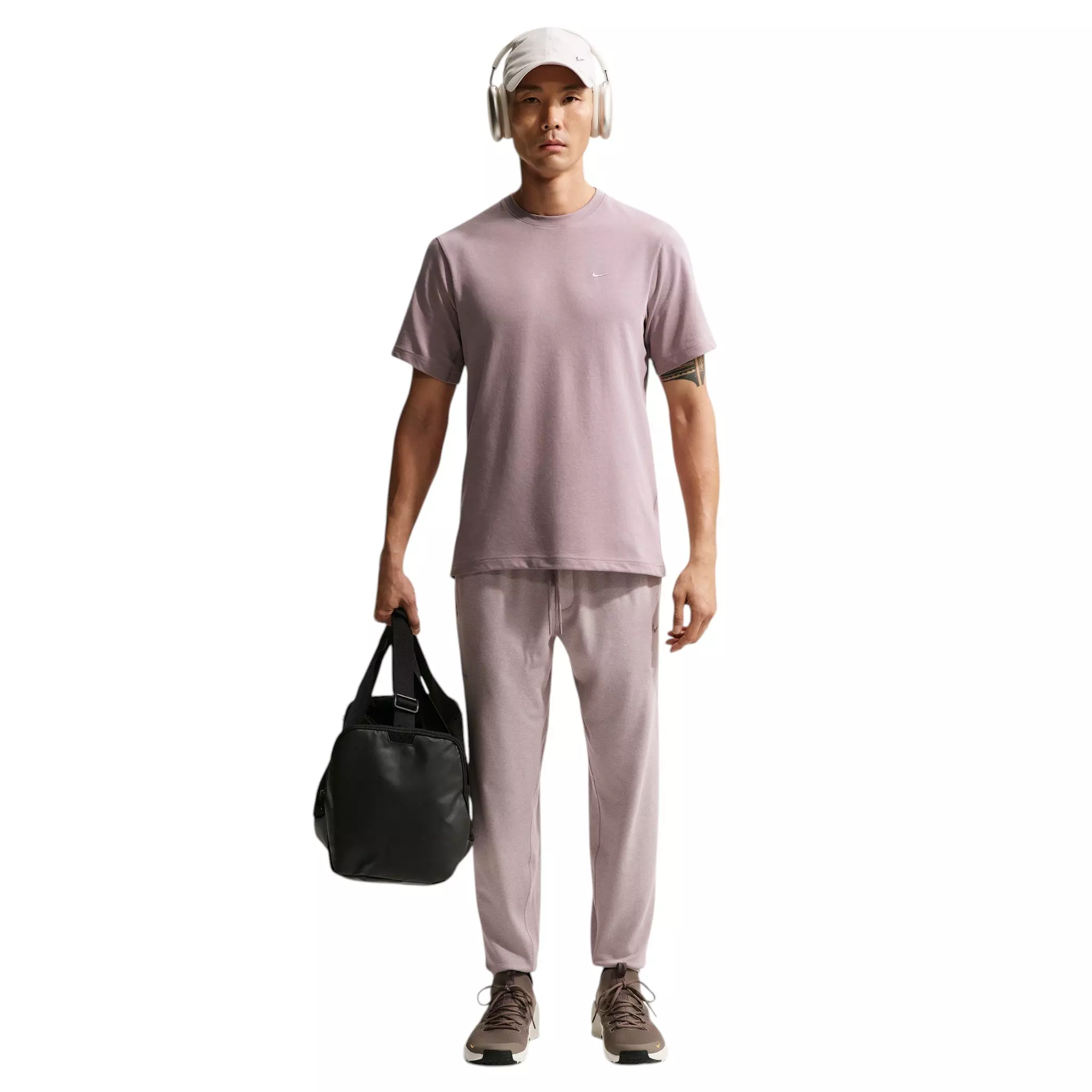 Nike Men's Primary NanoKnit Dri-FIT UV Protection Performance Joggers - Light Purple - LIGHT PURPLE