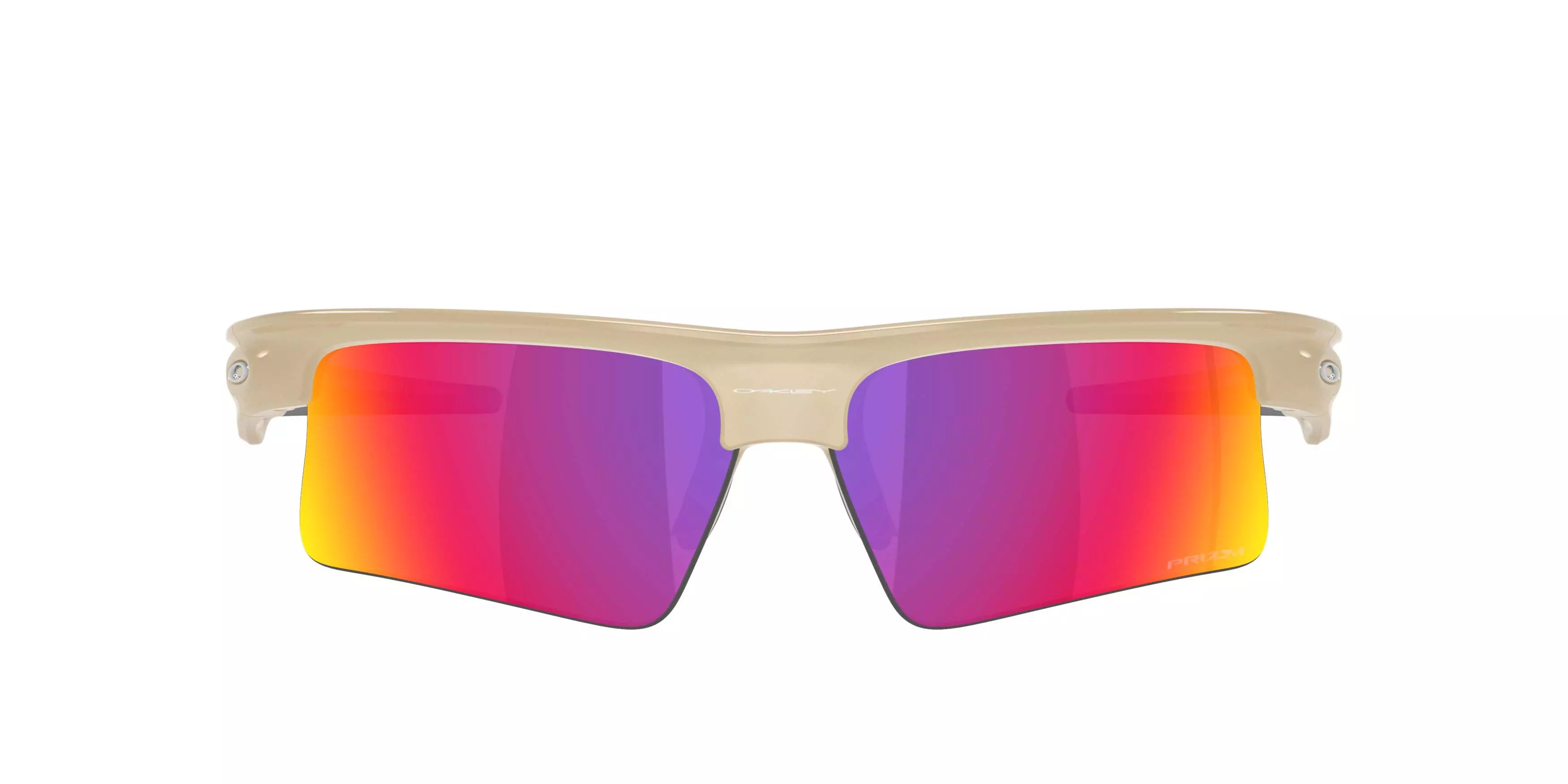 Oakley BiSphaera Speed Prizm Road Sunglasses &ndash; Sandstorm - BROWN/RED