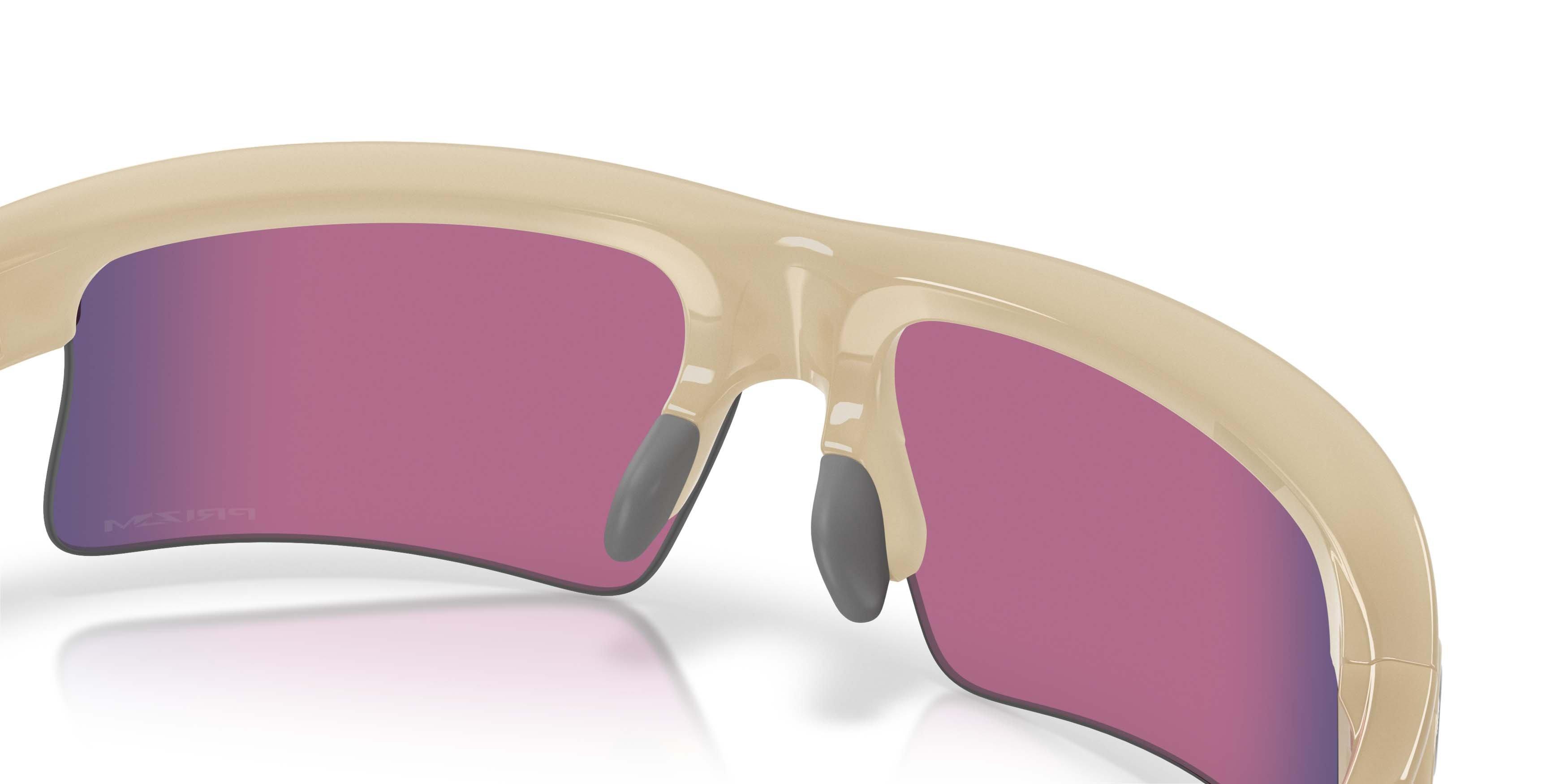 Oakley BiSphaera Speed Prizm Road Sunglasses &ndash; Sandstorm - BROWN/RED Thumbnail View 5