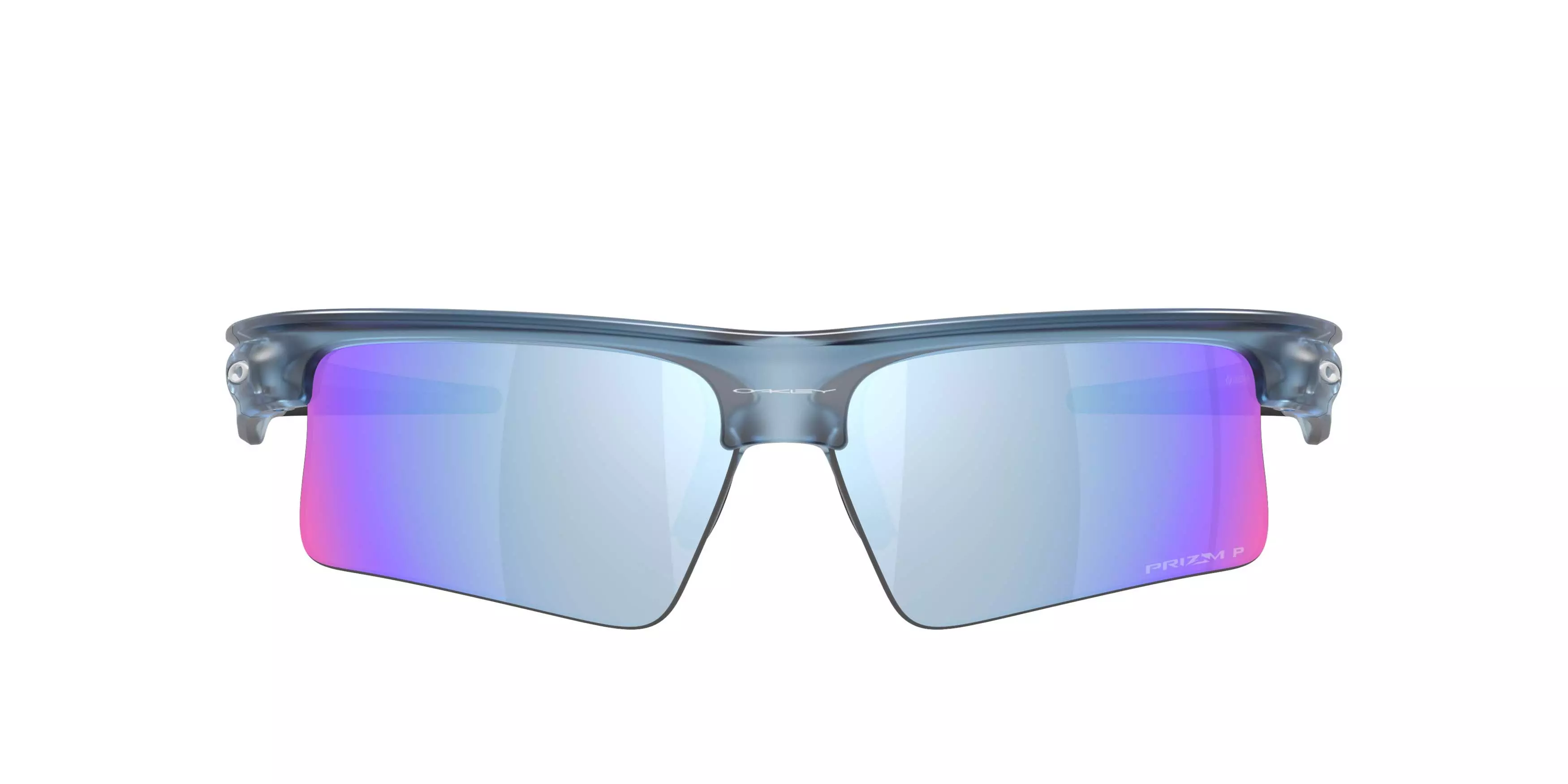 Oakley BiSphaera Speed Prizm Deep Water Polarized Sunglasses &ndash; Transparent Abyss - BLUE