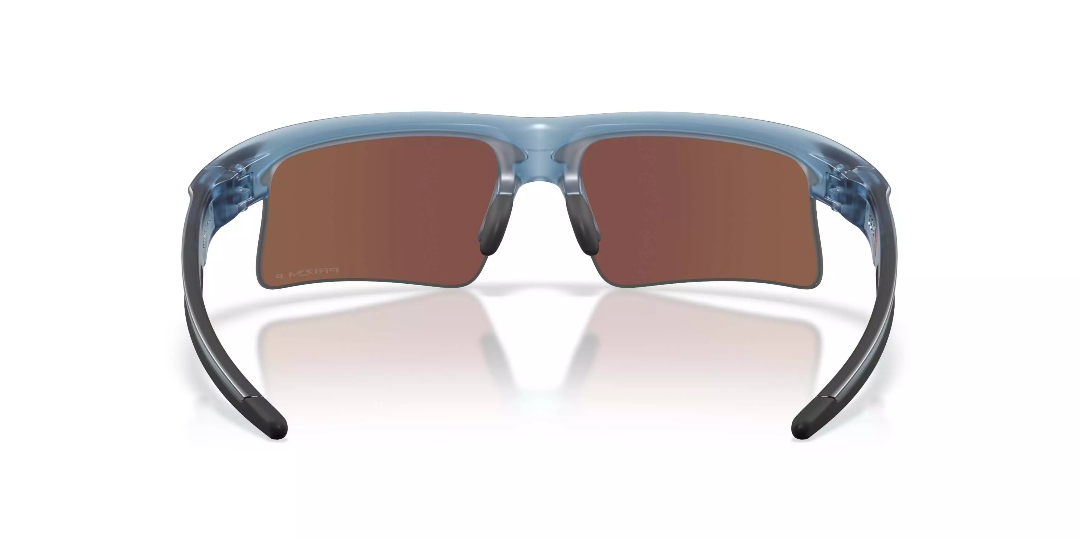 Oakley BiSphaera Speed Prizm Deep Water Polarized Sunglasses &ndash; Transparent Abyss - BLUE