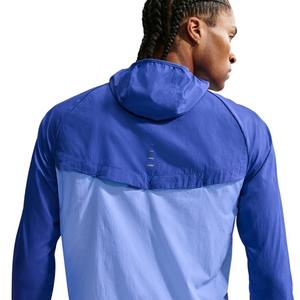 Nike Men's Stride Repel UV Running Jacket - Blue - BLUE