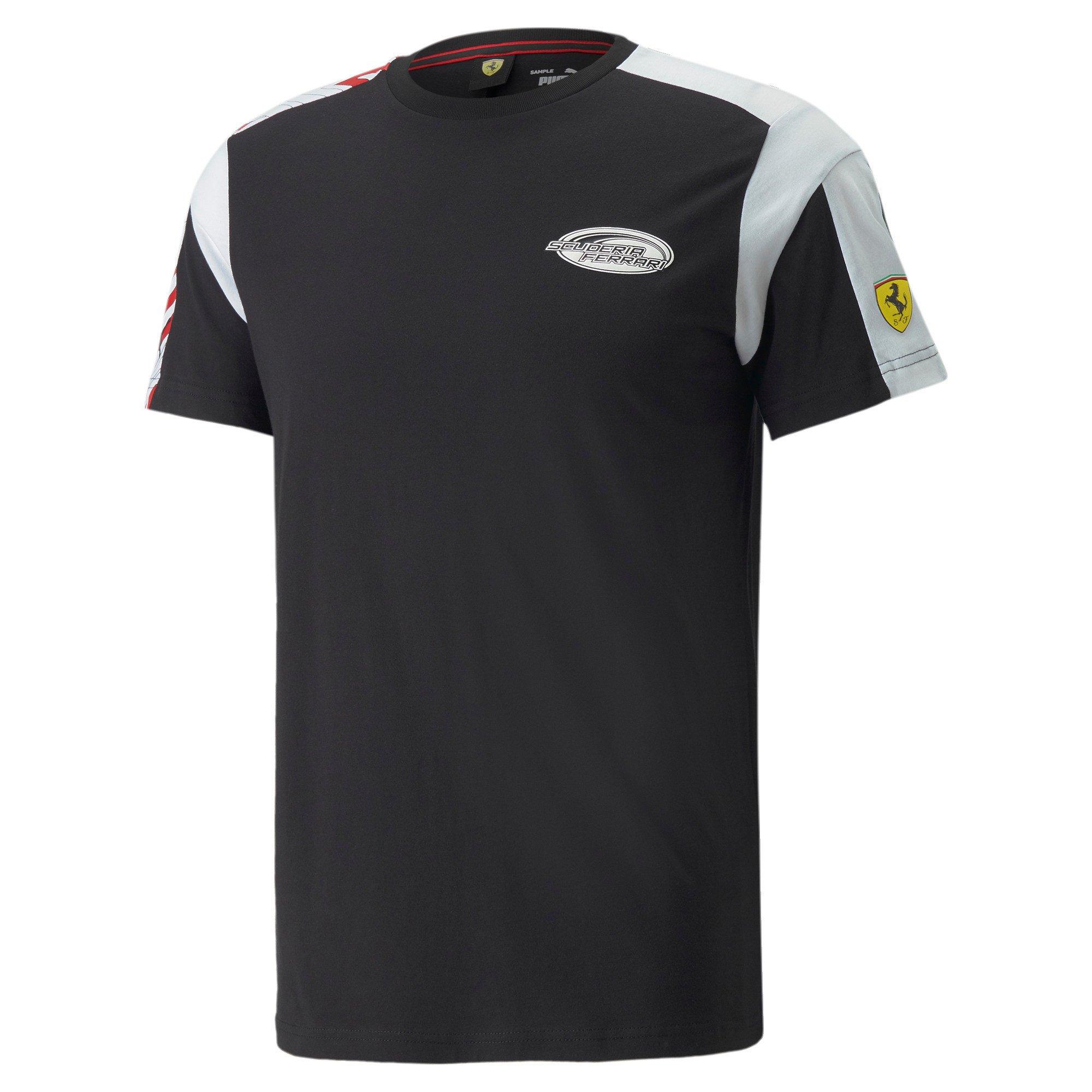 Puma Ferrari Race Big Shi Short Sleeve T-Shirt Black