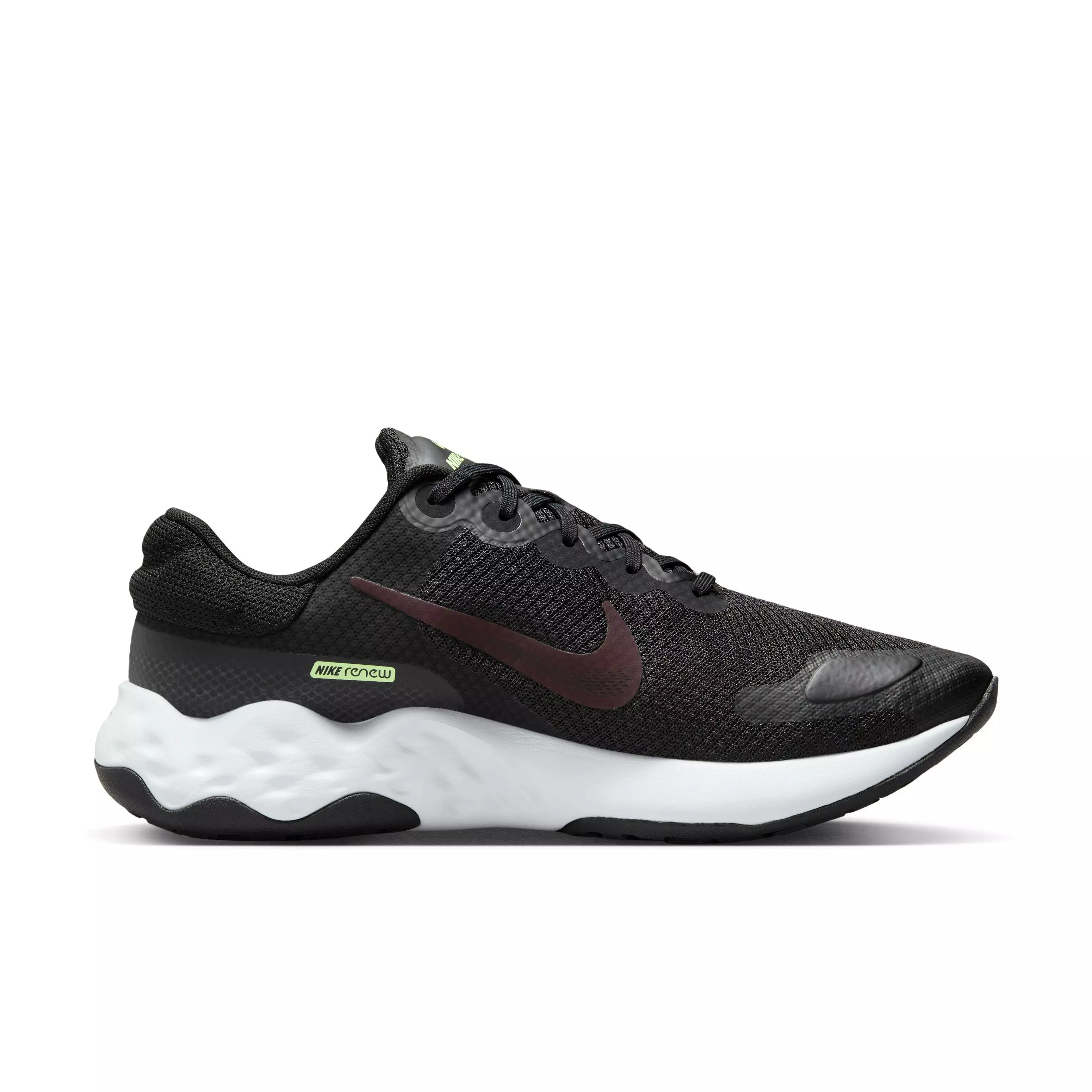 Nike Renew Ride 3 "Anthracite/Burgundy" Men's Running Shoe - ANTHRACITE/BURGUNDY