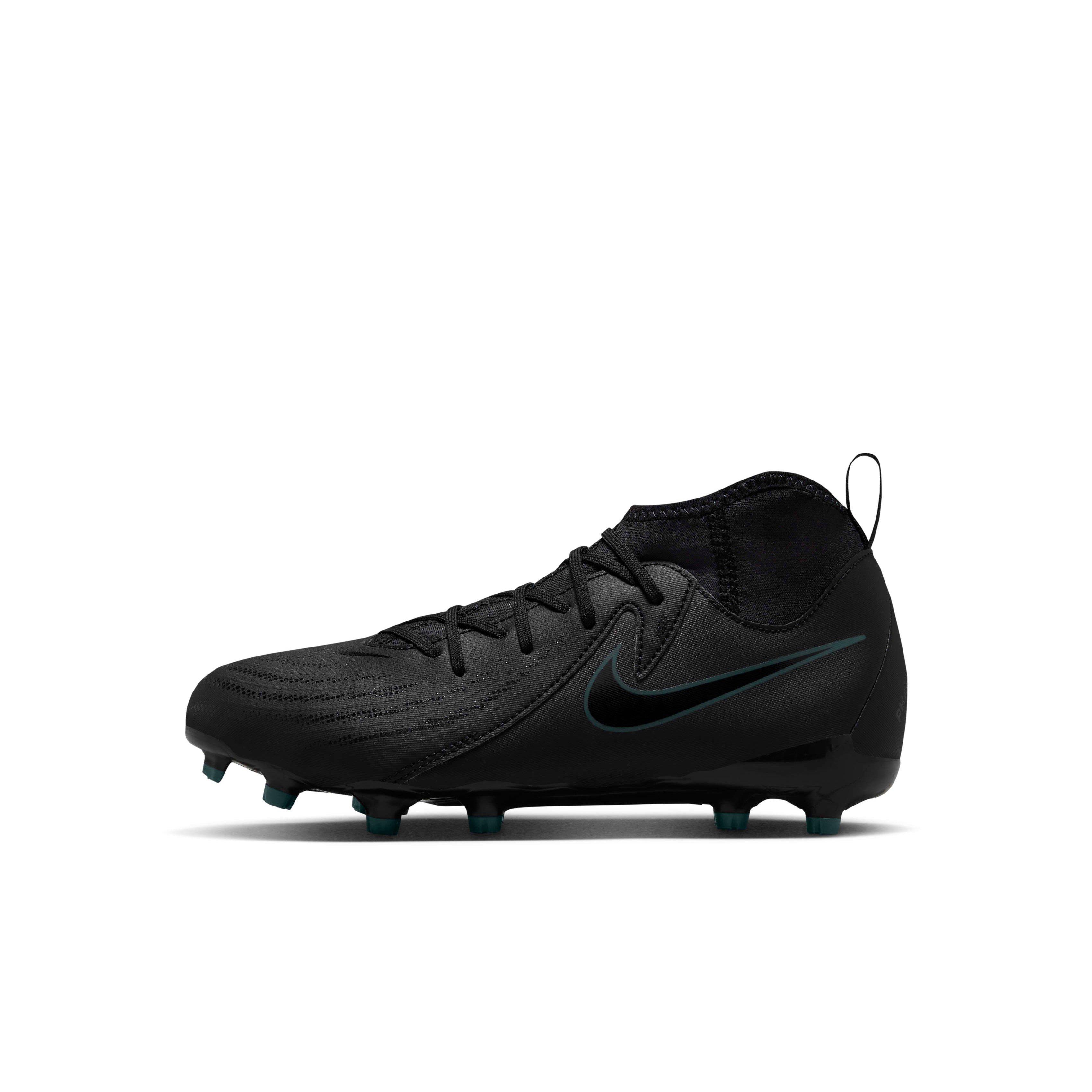 Nike Jr. Phantom Luna 2 Academy MG  Preschool Kids' "Black/Deep Jungle/Black" Soccer Cleat
