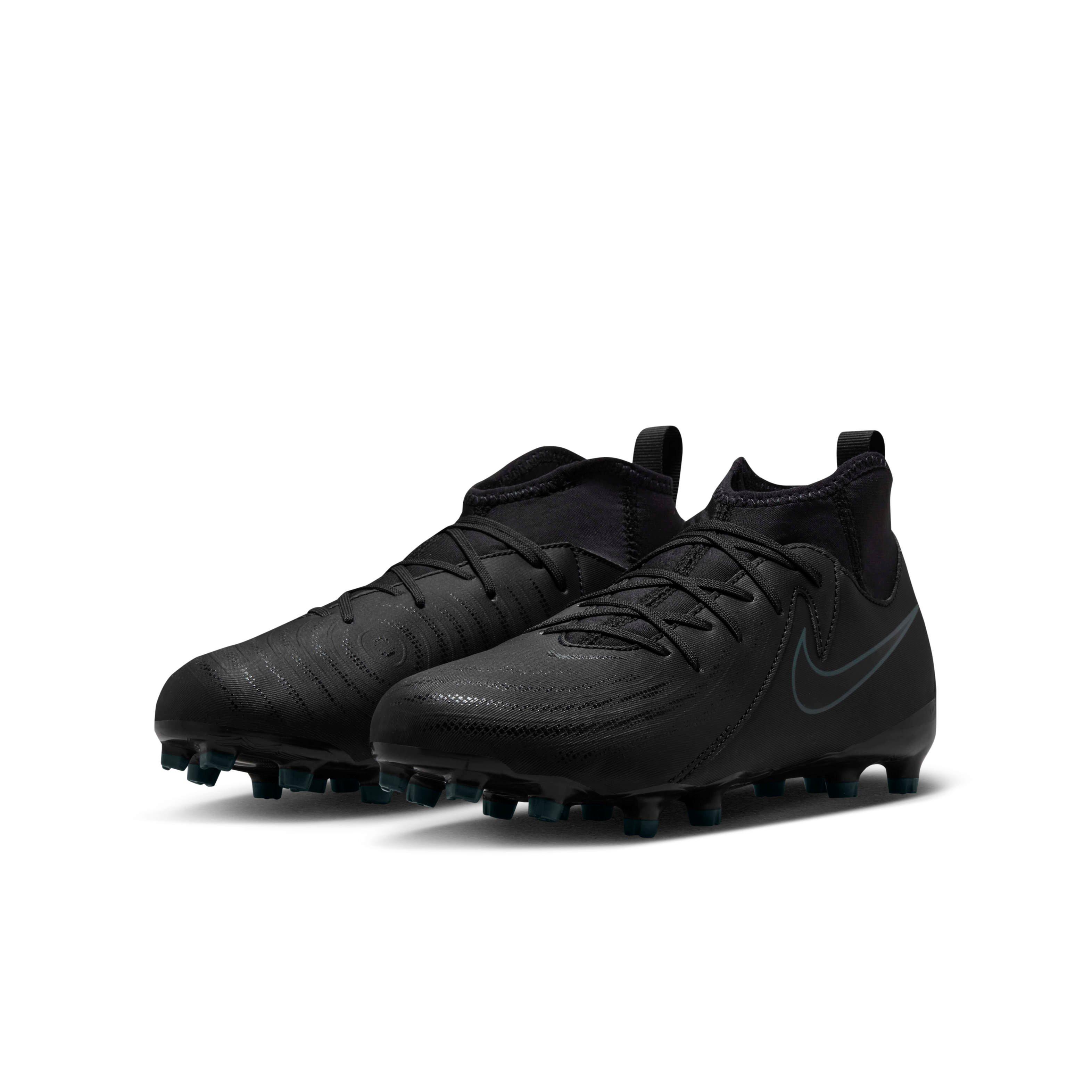 Nike Jr. Phantom Luna 2 Academy MG  Preschool Kids' "Black/Deep Jungle/Black" Soccer Cleat