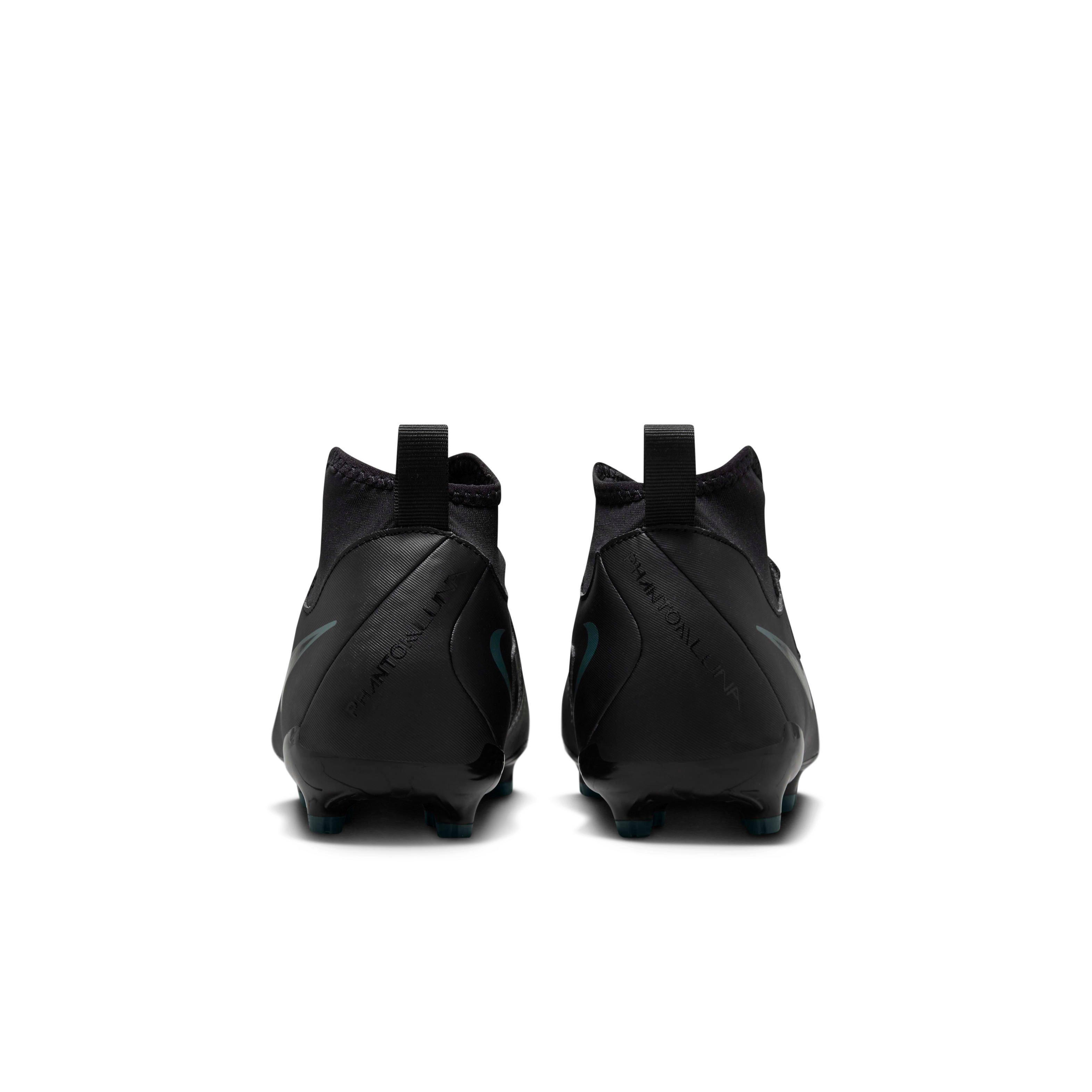 Nike Jr. Phantom Luna 2 Academy MG  Preschool Kids' "Black/Deep Jungle/Black" Soccer Cleat