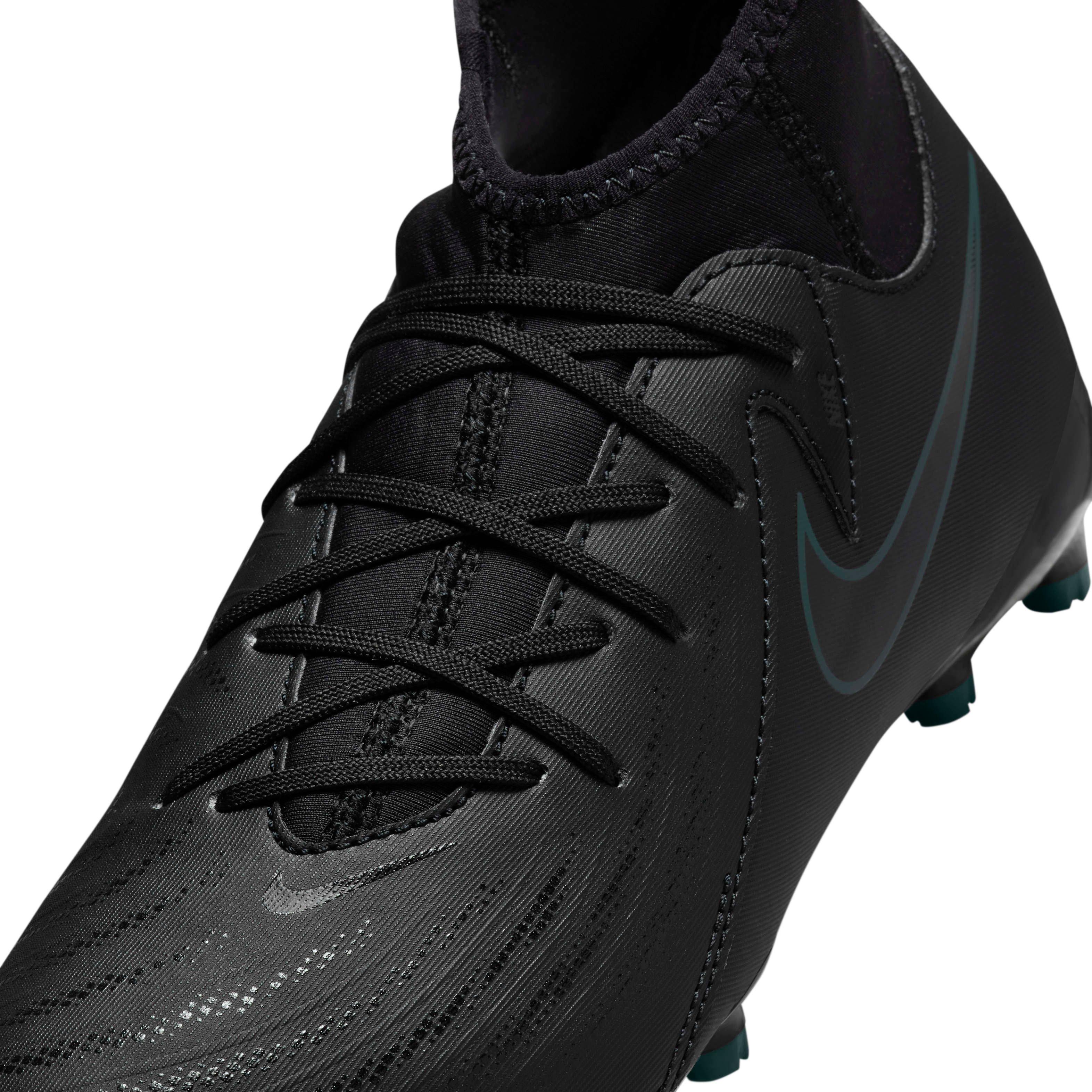 Nike Jr. Phantom Luna 2 Academy MG  Preschool Kids' "Black/Deep Jungle/Black" Soccer Cleat