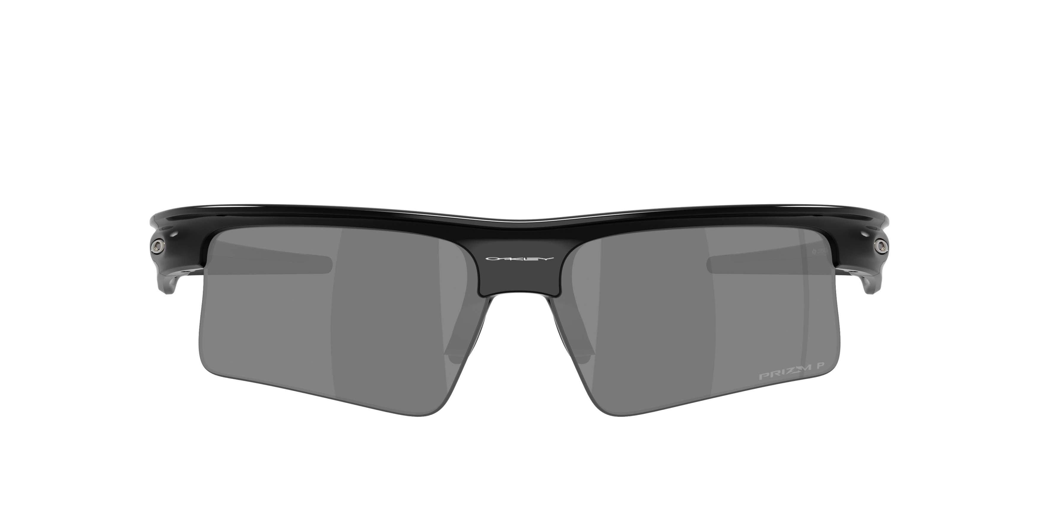Oakley BiSphaera Speed Prizm Black Polarized Sunglasses &ndash; Polished Black - BLACK/GREY Thumbnail View 2