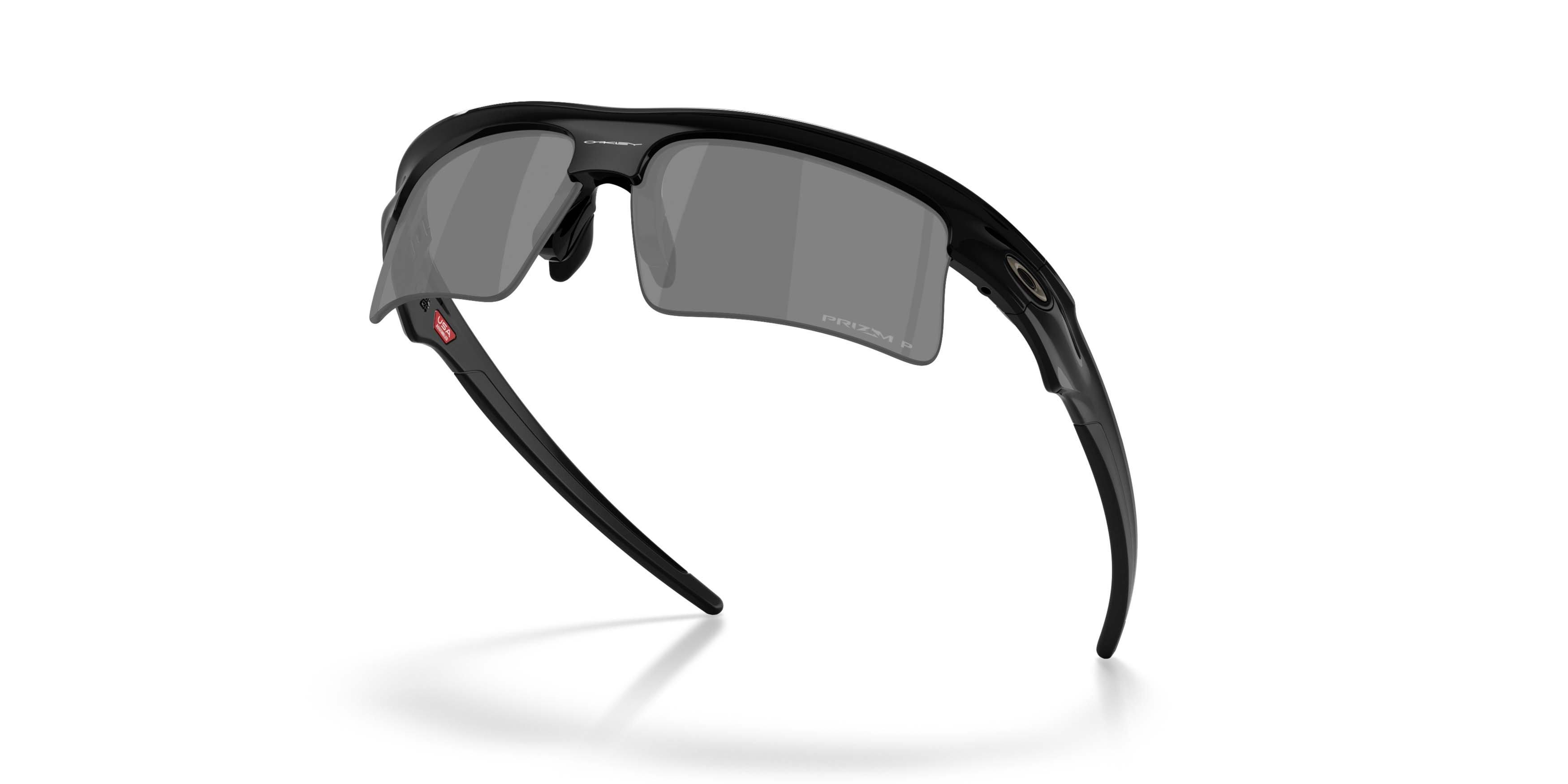 Oakley BiSphaera Speed Prizm Black Polarized Sunglasses &ndash; Polished Black - BLACK/GREY Thumbnail View 3