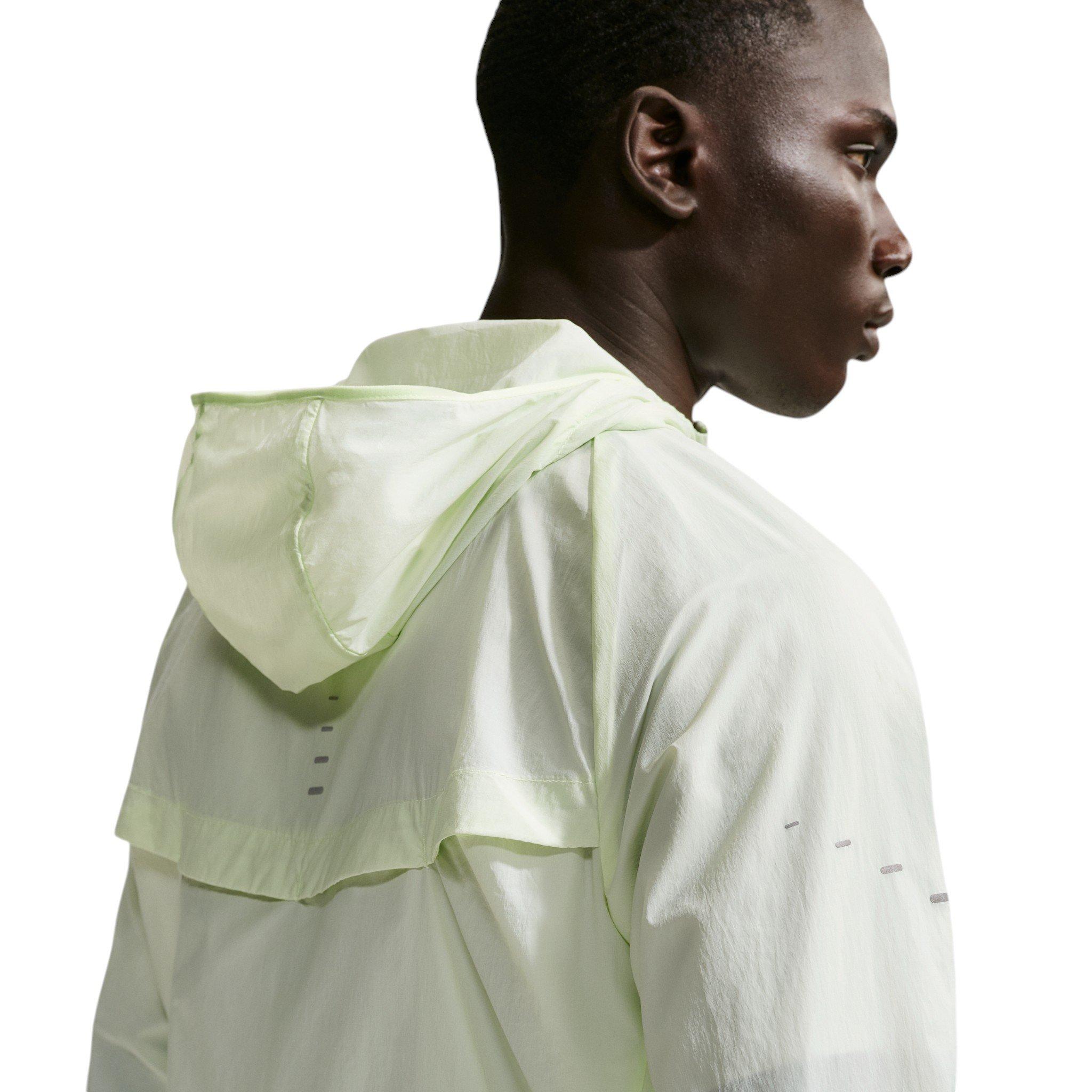 Nike Men's Stride Repel UV Running Jacket - Yellow - YELLOW