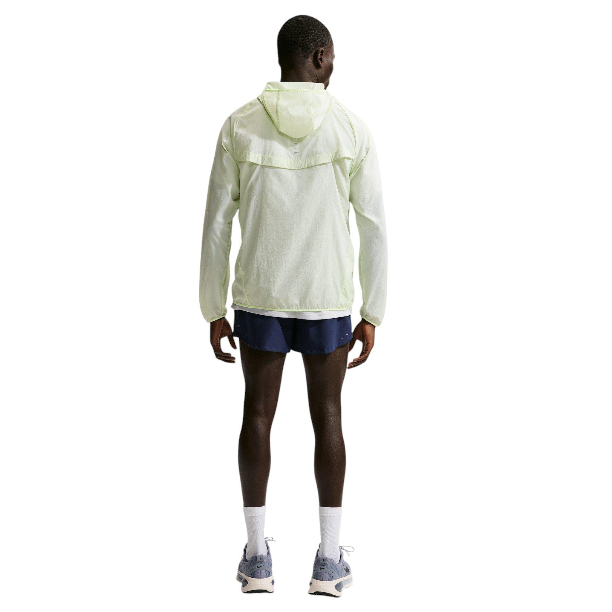 Nike Men's Stride Repel UV Running Jacket - Yellow - YELLOW