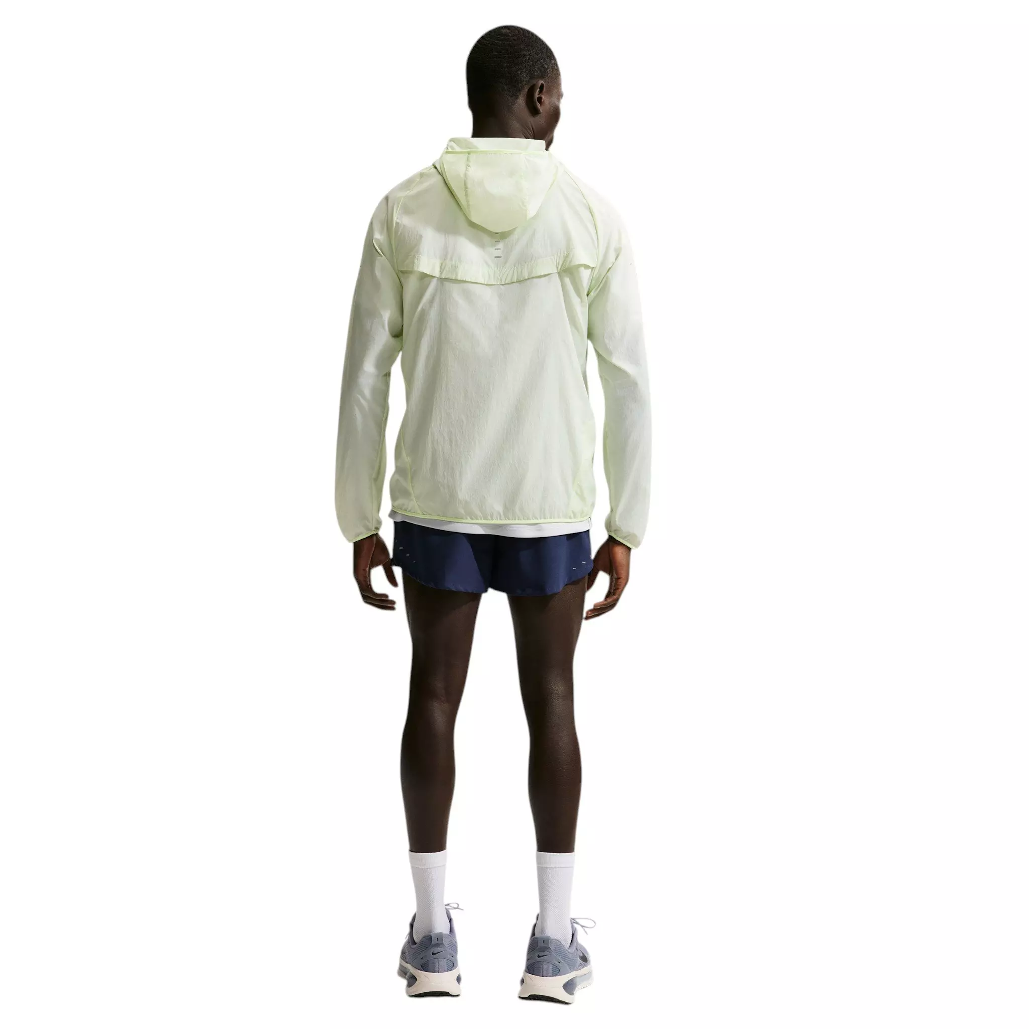 Nike Men's Stride Repel UV Running Jacket - Yellow - YELLOW