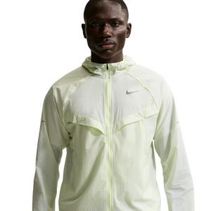 Nike Men's Stride Repel UV Running Jacket - Yellow - YELLOW
