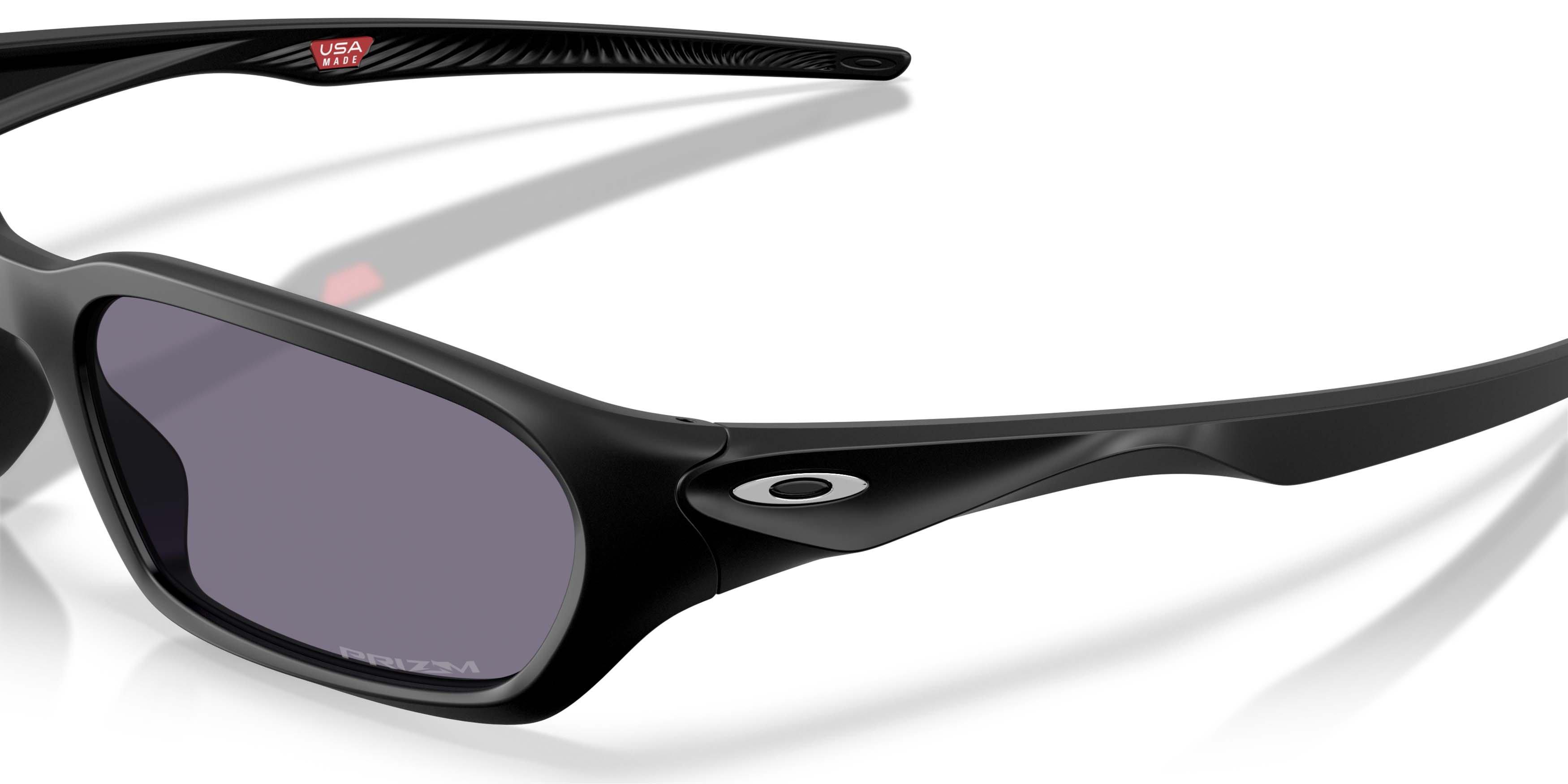 Oakley Terraforma Prizm Grey Sunglasses &ndash; Matte Black - BLACK/GREY Thumbnail View 4
