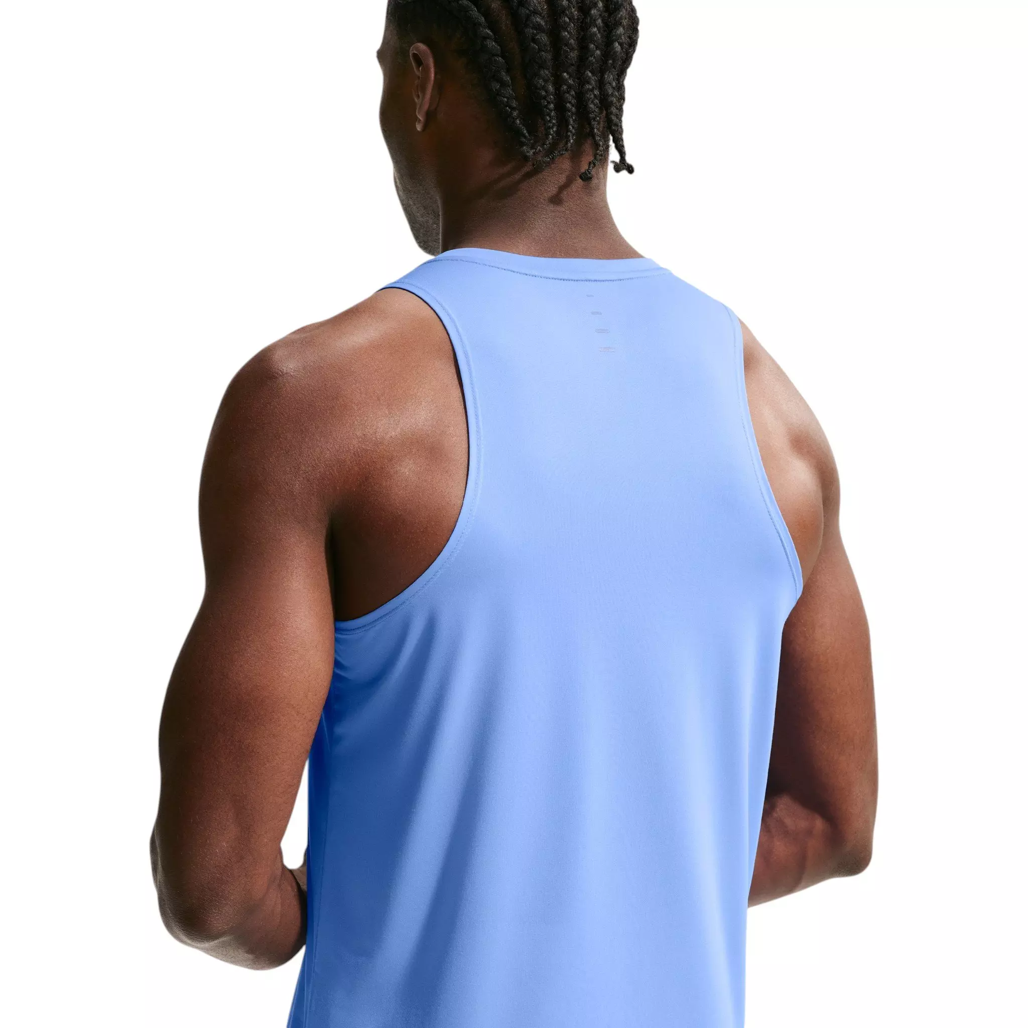 Nike Men's Stride Dri-FIT ADV Running Tank Top - Blue - BLUE