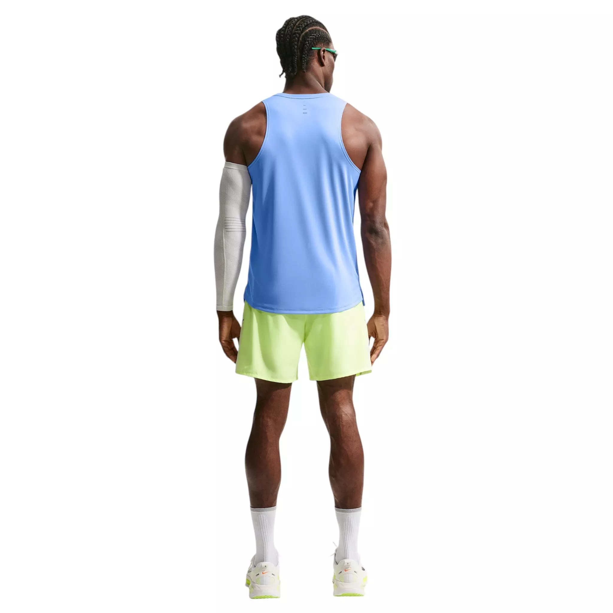 Nike Men's Stride Dri-FIT ADV Running Tank Top - Blue - BLUE