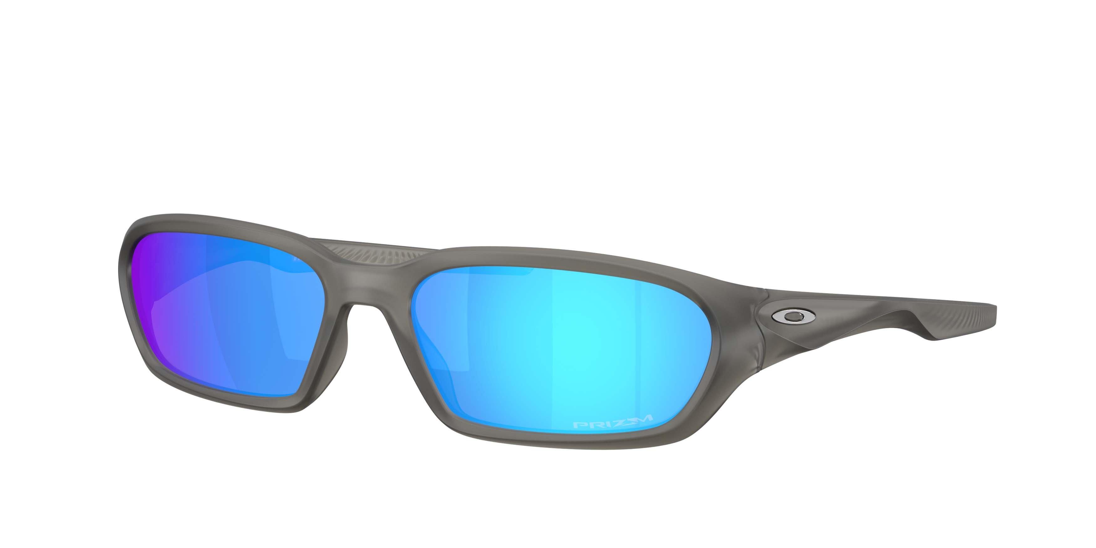 Oakley Terraforma Prizm Sapphire Sunglasses &ndash; Matte Grey Smoke - GREY/BLUE Thumbnail View 1