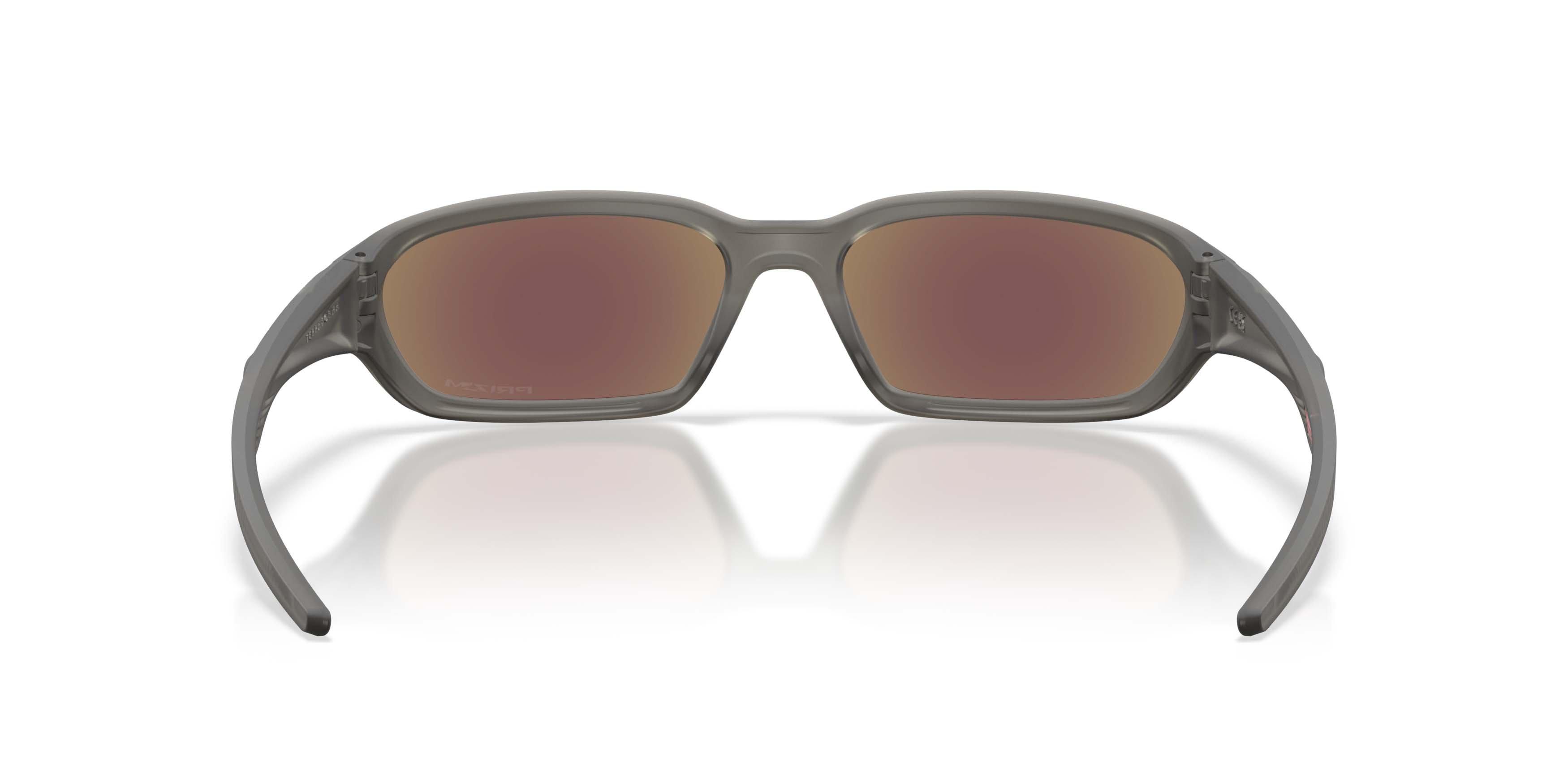 Oakley Terraforma Prizm Sapphire Sunglasses &ndash; Matte Grey Smoke - GREY/BLUE Thumbnail View 6
