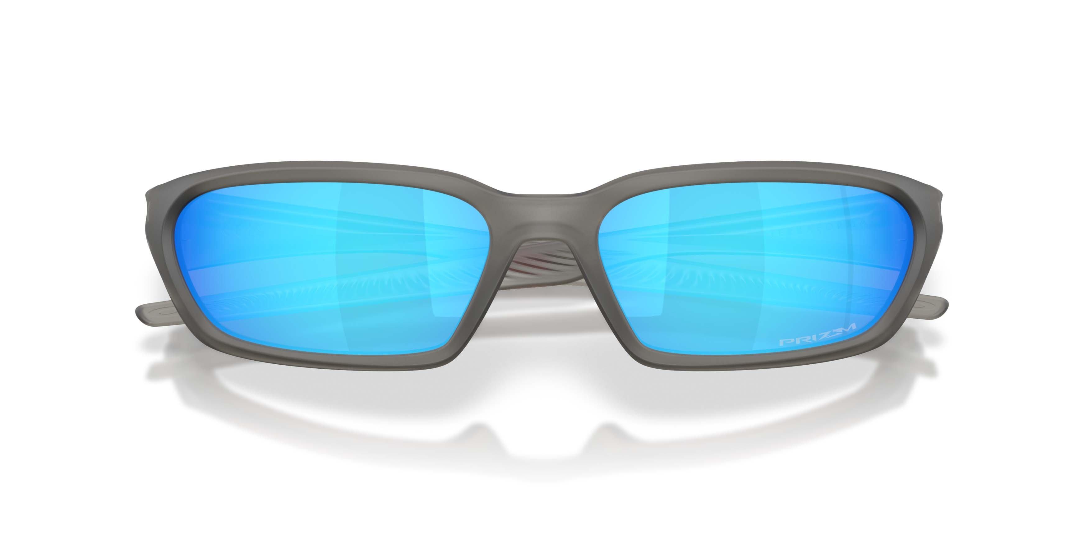 Oakley Terraforma Prizm Sapphire Sunglasses &ndash; Matte Grey Smoke - GREY/BLUE Thumbnail View 7