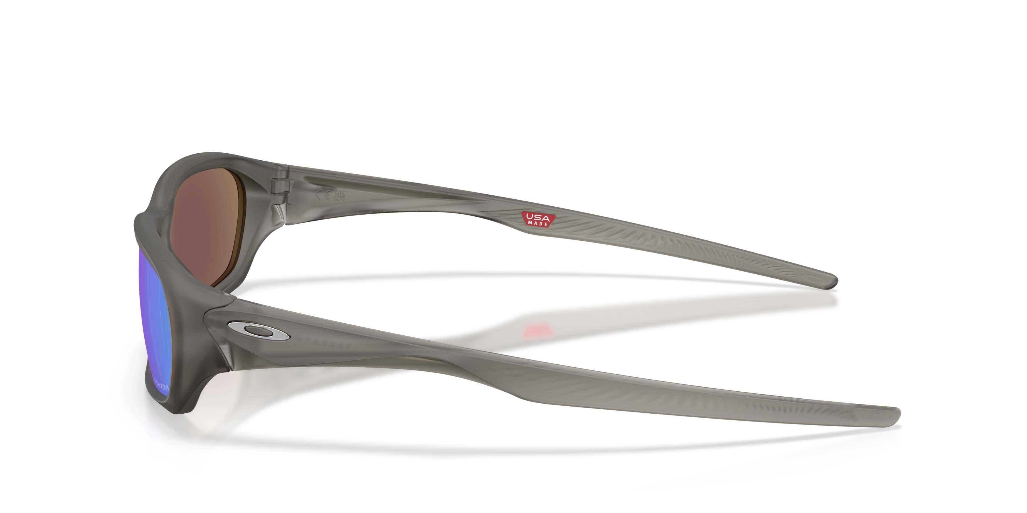 Oakley Terraforma Prizm Sapphire Sunglasses &ndash; Matte Grey Smoke - GREY/BLUE Thumbnail View 8