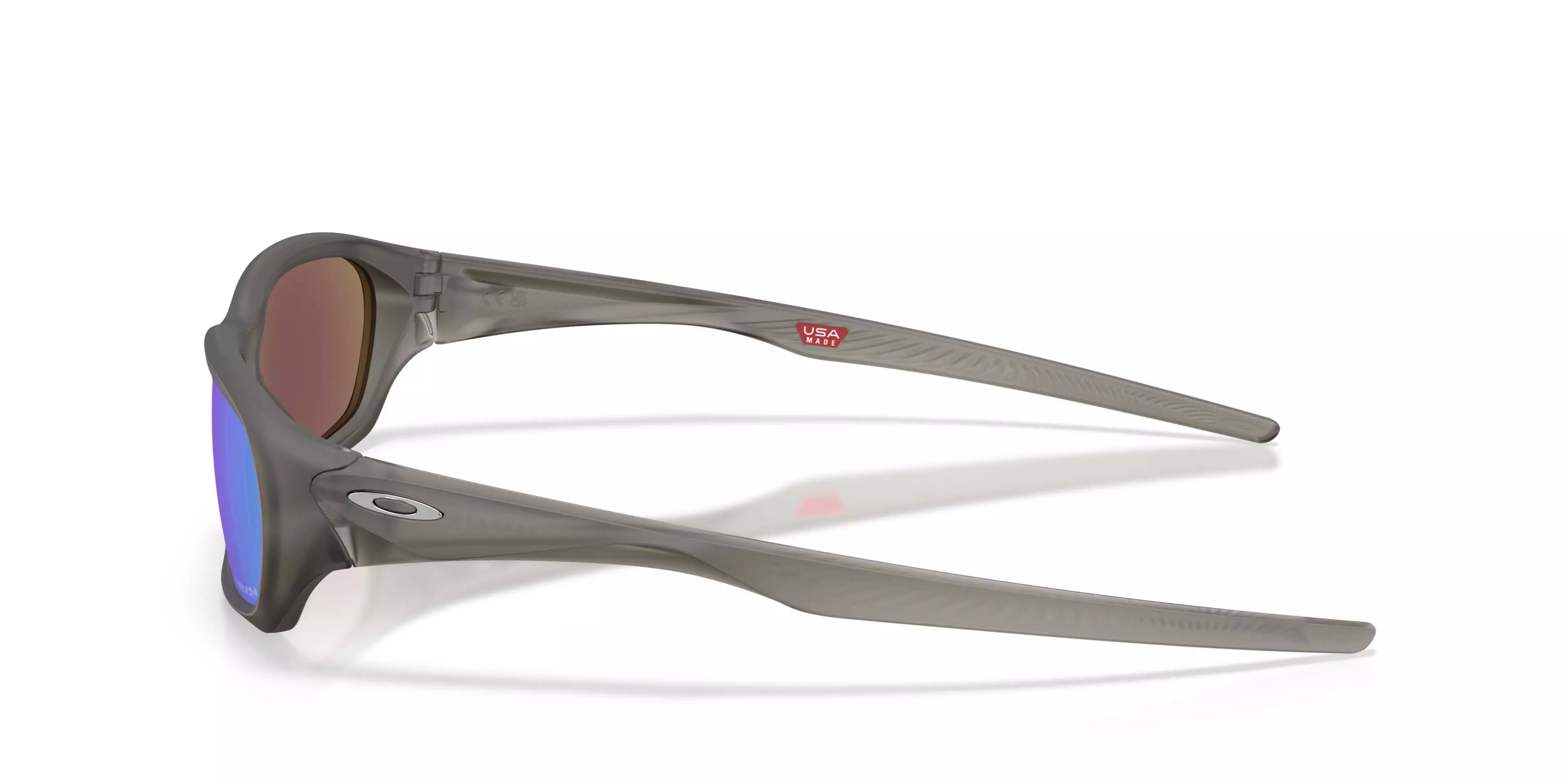 Oakley Terraforma Prizm Sapphire Sunglasses &ndash; Matte Grey Smoke - GREY/BLUE