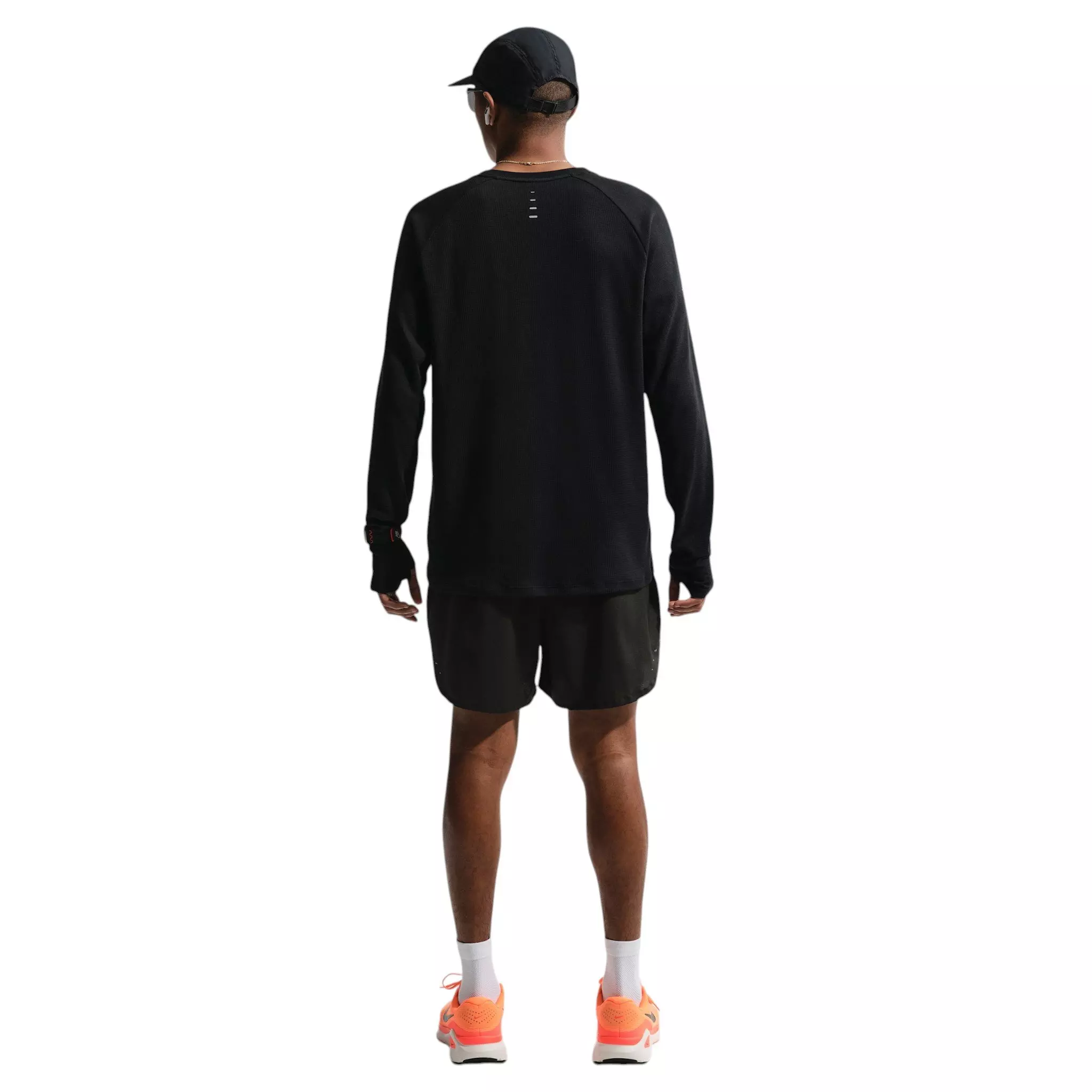 Nike Men's Stride Plus Dri-FIT 5" Brief-Lined Running Shorts - Black - BLACK