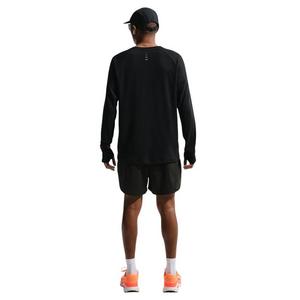 Nike Men's Stride Plus Dri-FIT 5" Brief-Lined Running Shorts - Black - BLACK