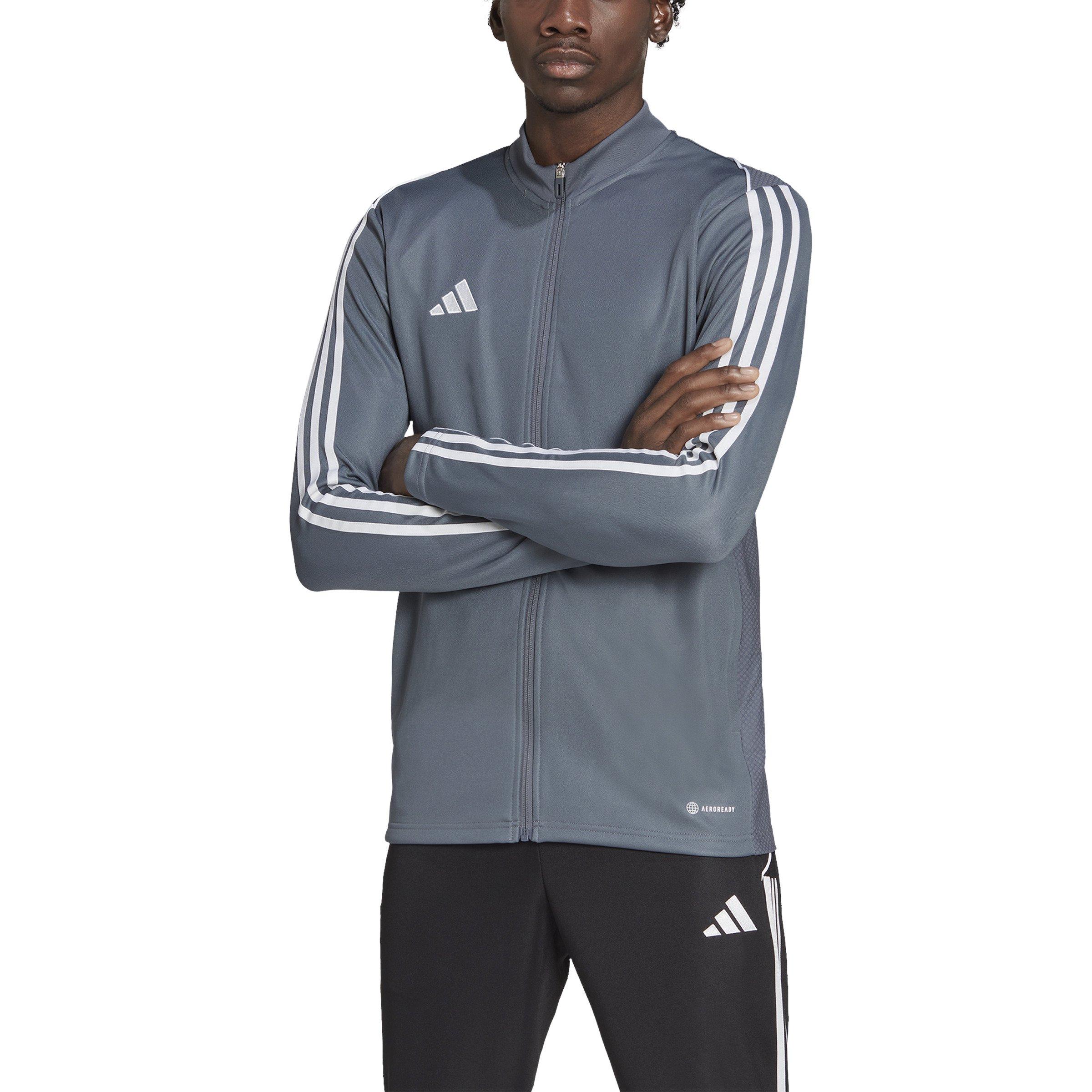adidas Men's Tiro 23 League Training Track Top-Grey - GREY Thumbnail View 1