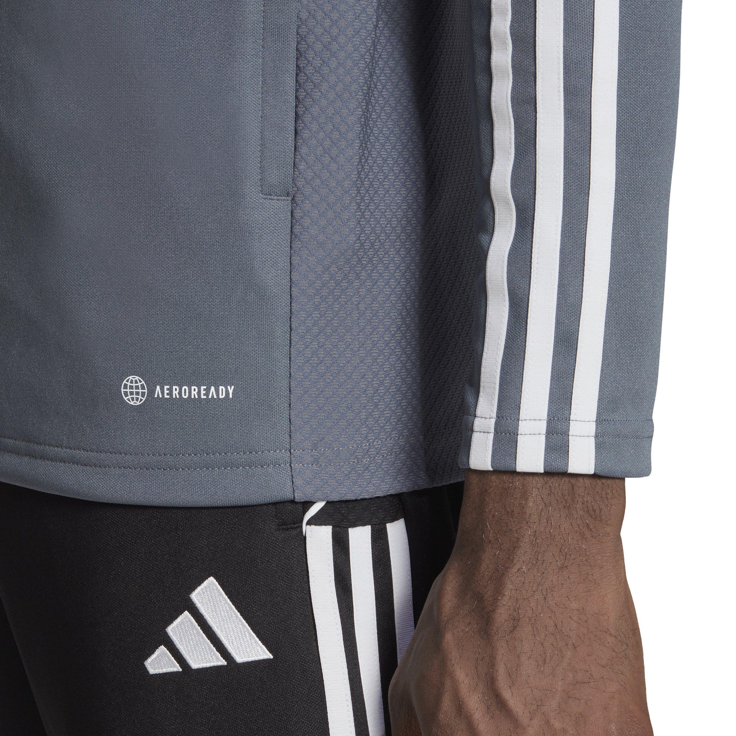 adidas Men's Tiro 23 League Training Track Top-Grey - GREY Thumbnail View 4