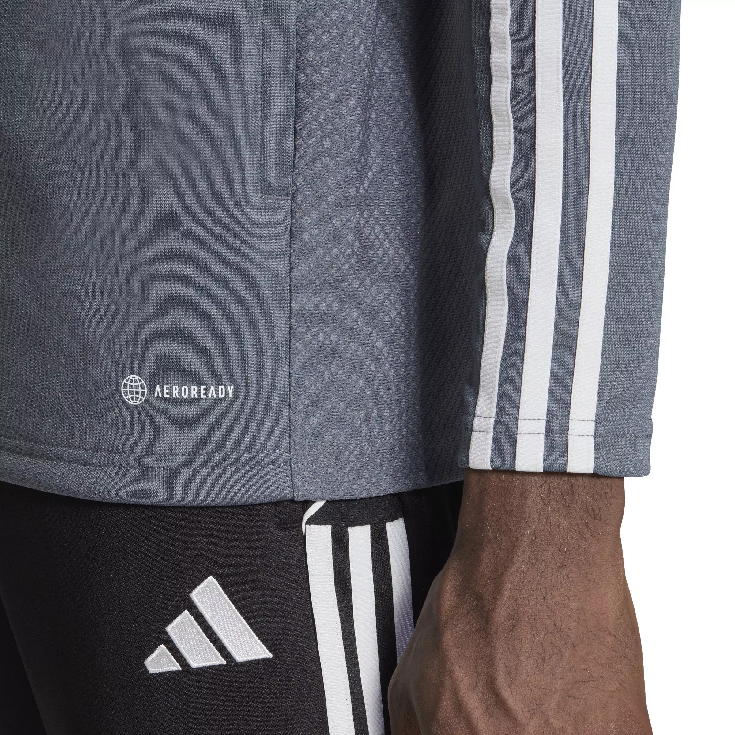 adidas Men's Tiro 23 League Training Track Top-Grey - GREY