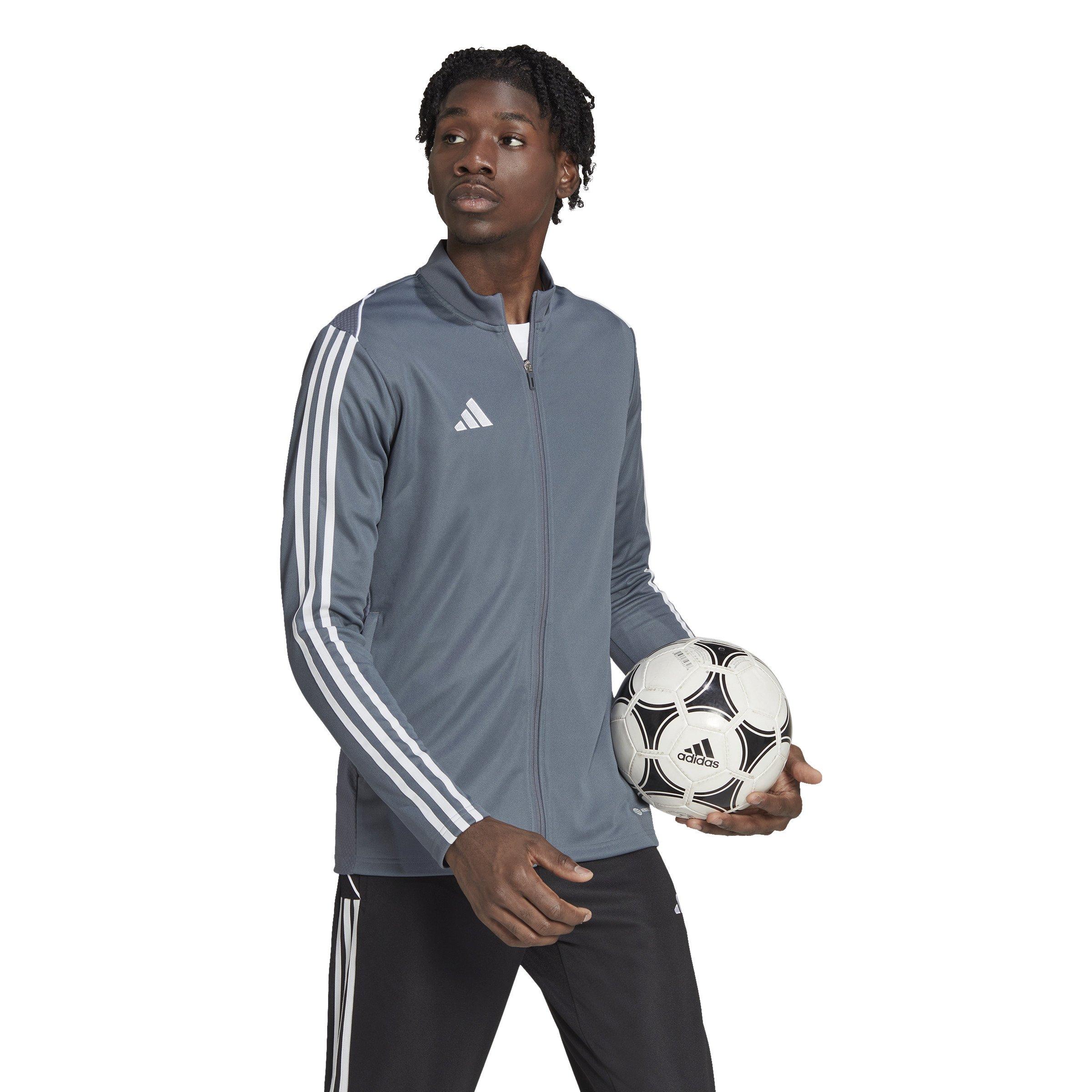 adidas Men's Tiro 23 League Training Track Top-Grey - GREY Thumbnail View 5