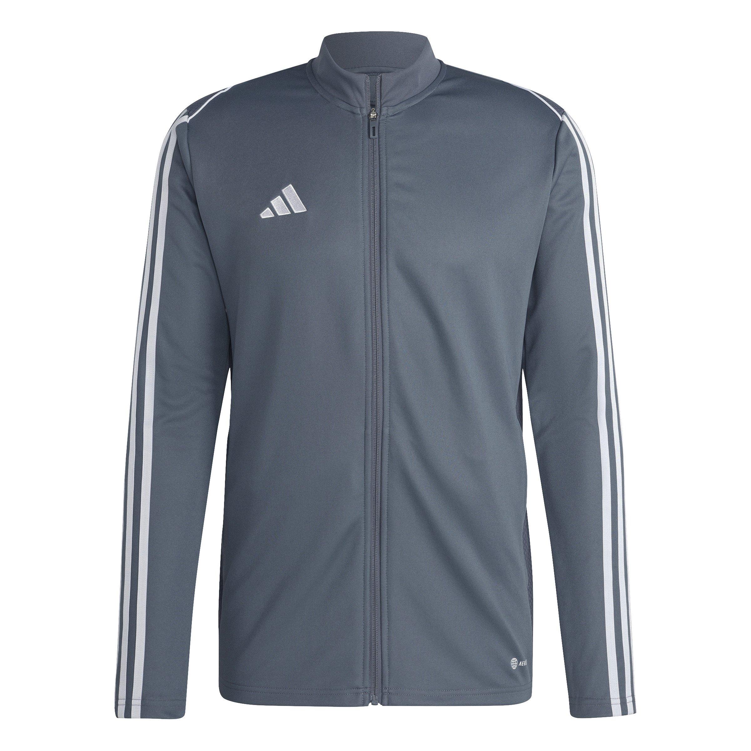 adidas Men's Tiro 23 League Training Track Top-Grey - GREY Thumbnail View 6