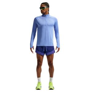Nike Men's Stride Plus Dri-FIT 5" Brief-Lined Running Shorts - Blue - BLUE