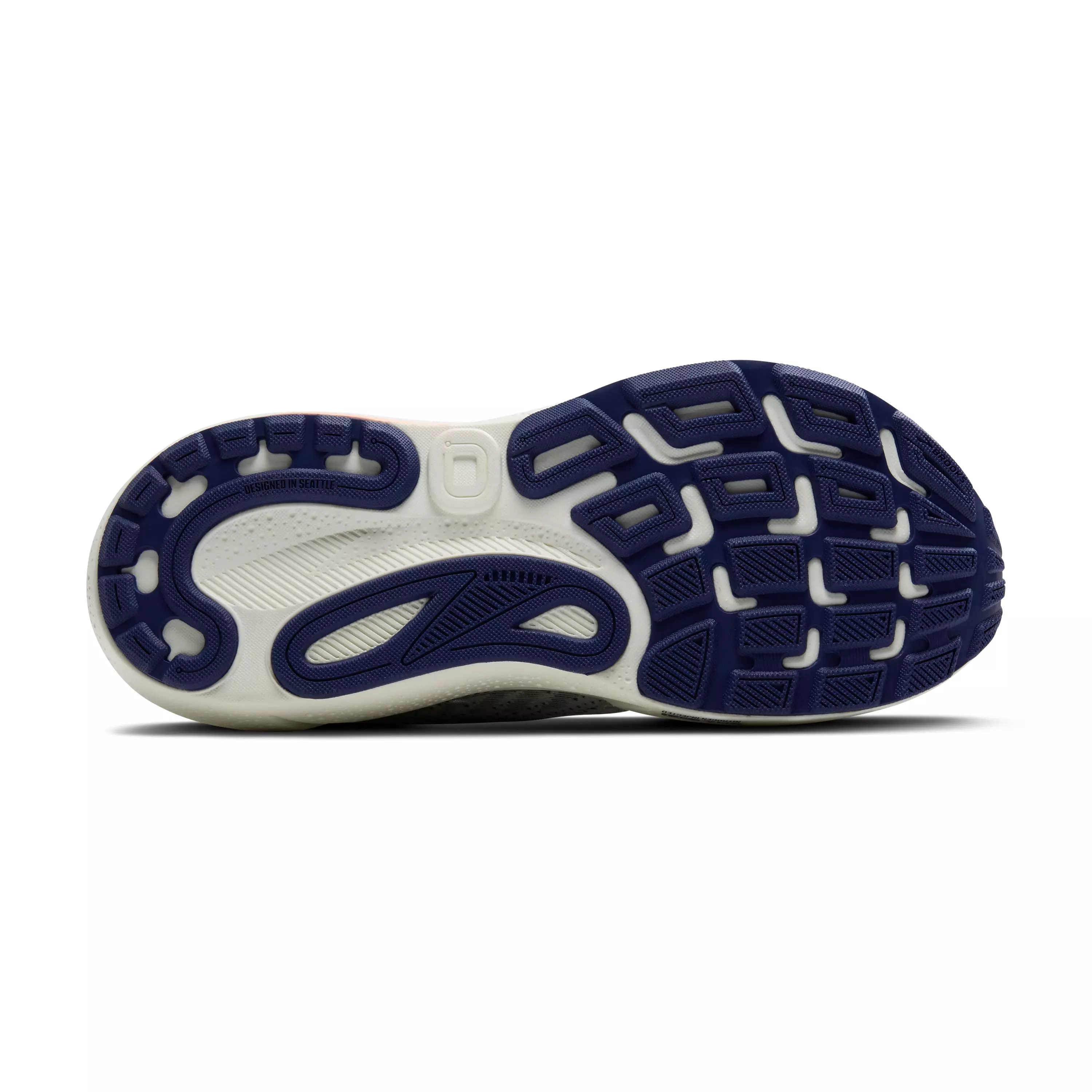 Brooks Adrenaline GTS 24 "Grey/Blue Ribbon/Peach" Women's Wide Running Shoe - GREY/BLUE/PEACH