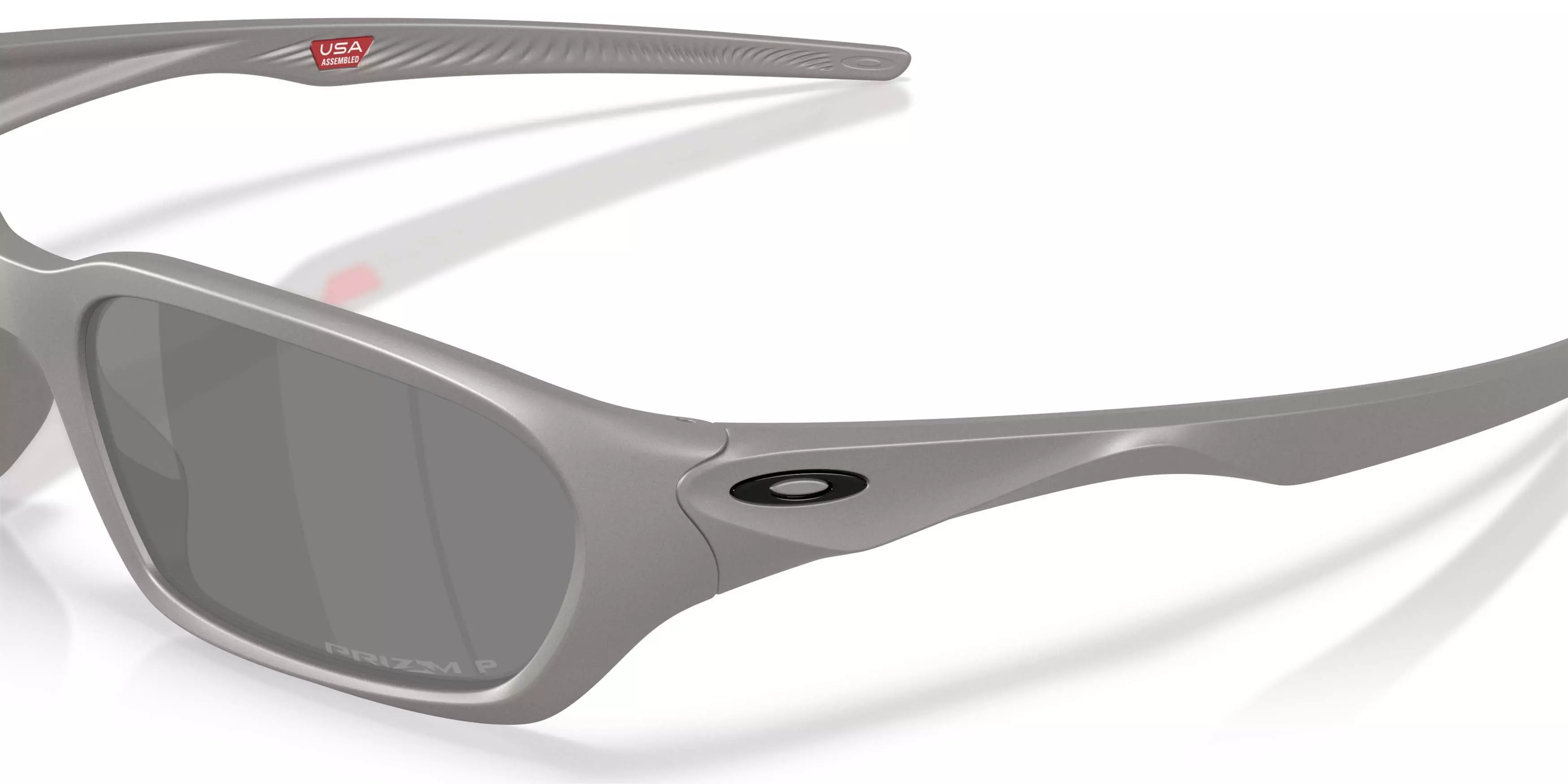 Oakley Terraforma Prizm Black Polarized Sunglasses &ndash; Titanium Frame - SILVER