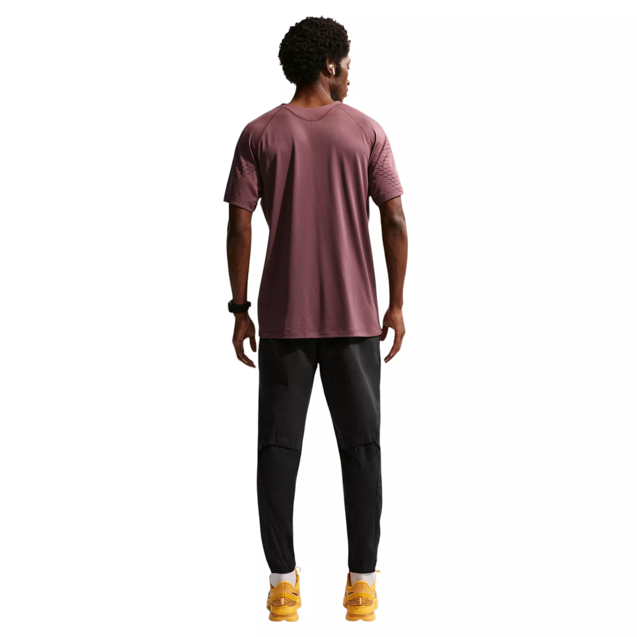Nike Men's Stride Plus Repel Woven Running Pants - Black - BLACK