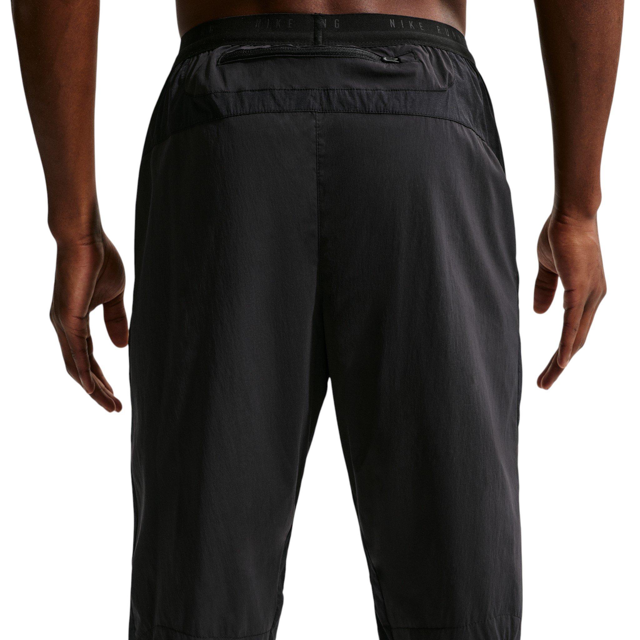 Nike Men's Stride Plus Repel Woven Running Pants - Black - BLACK