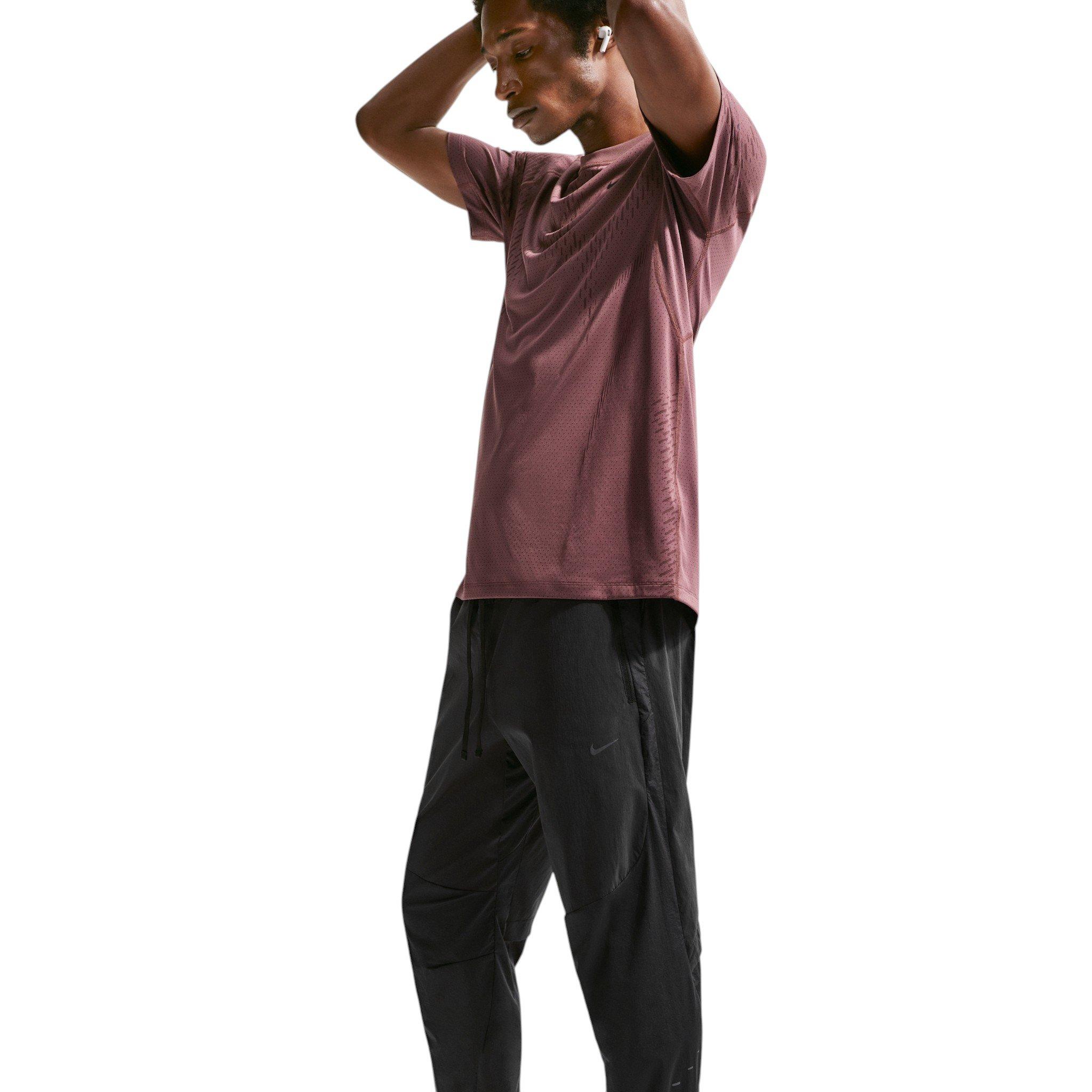 Nike Men's Stride Plus Repel Woven Running Pants - Black - BLACK