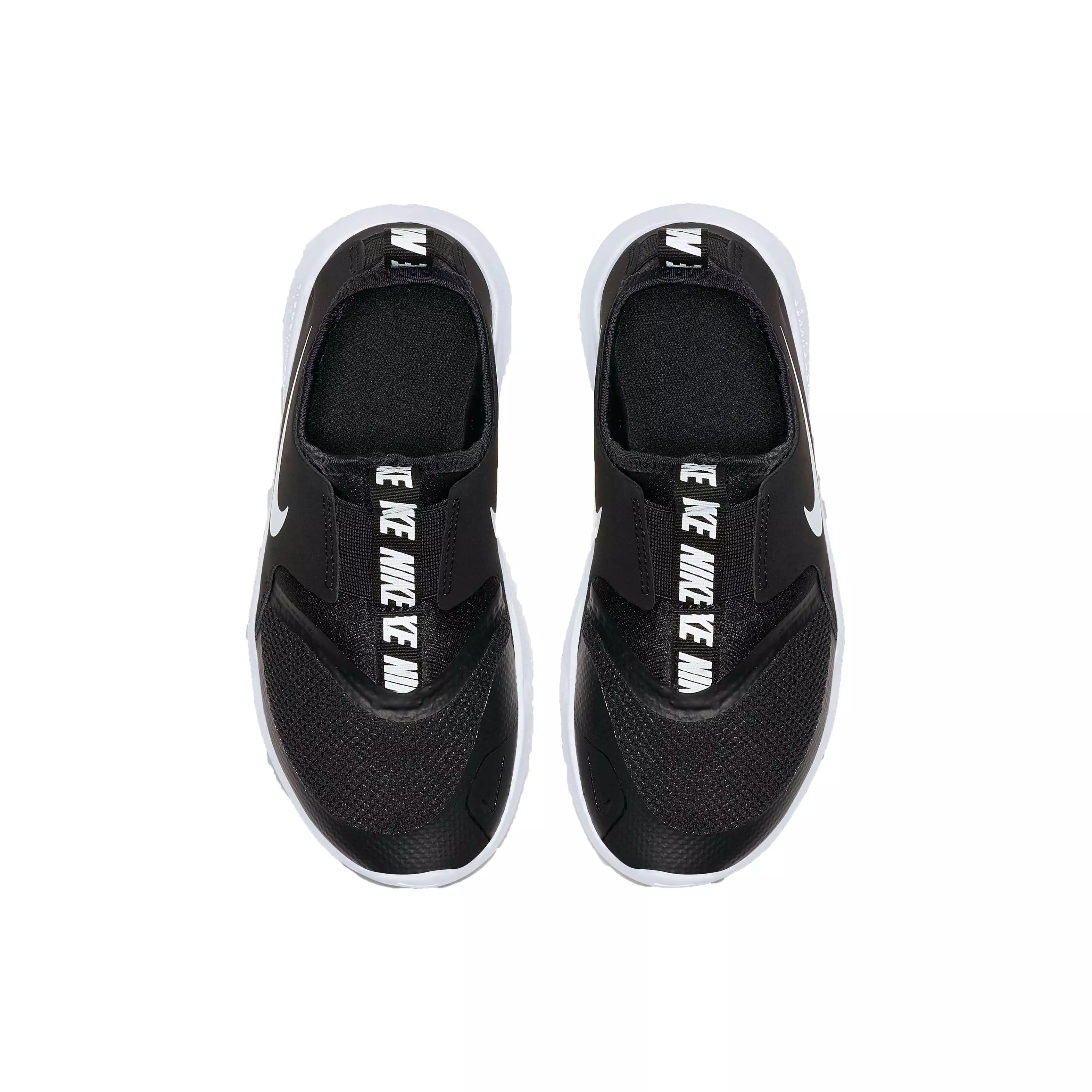 Nike Flex Runner "Black/White" Preschool Boys' Running Shoe - BLACK