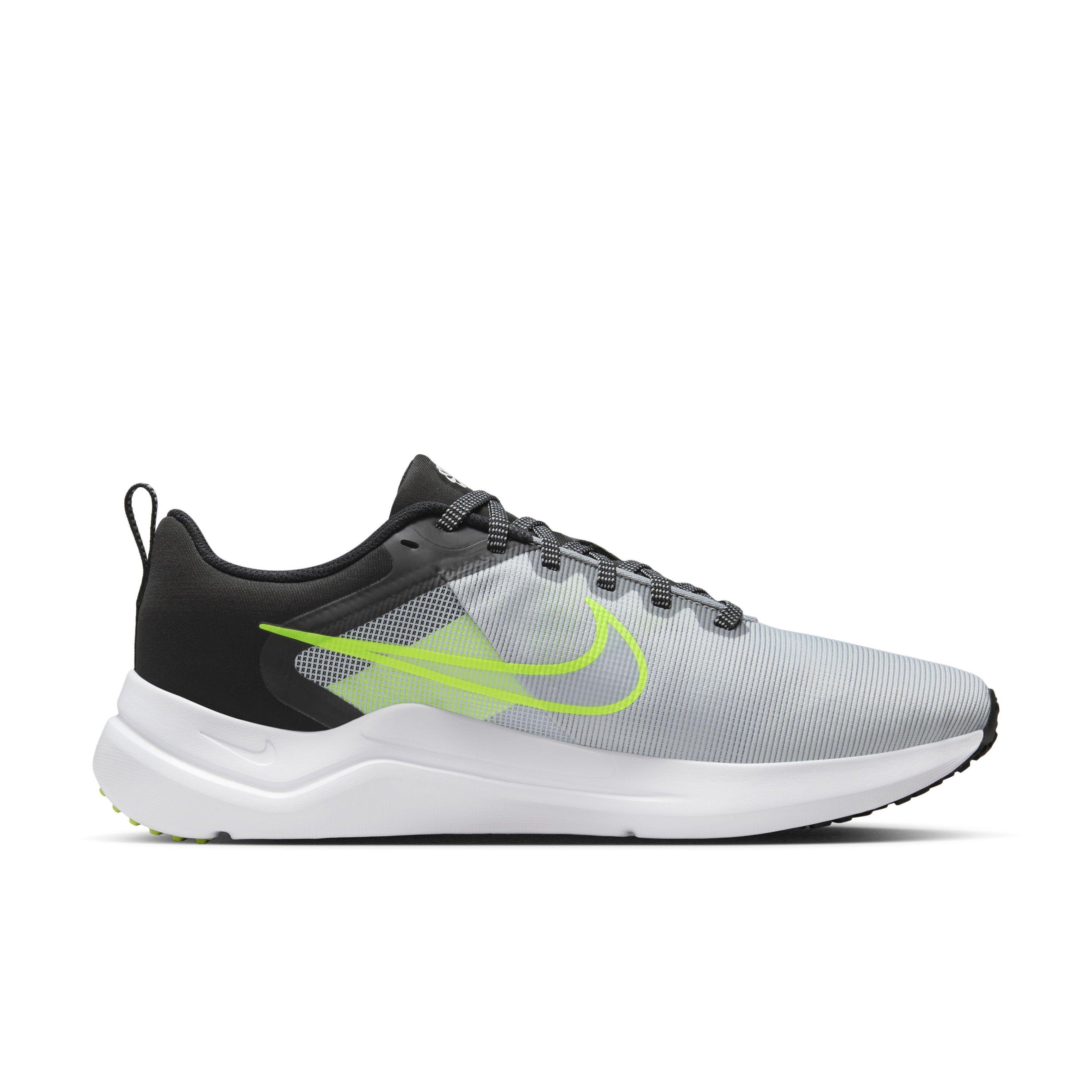 Nike Downshifter 12 "Grey/Anthracite/Yellow" Men's Running Shoe - GREY/ANTHRACITE/YELLOW Thumbnail View 1