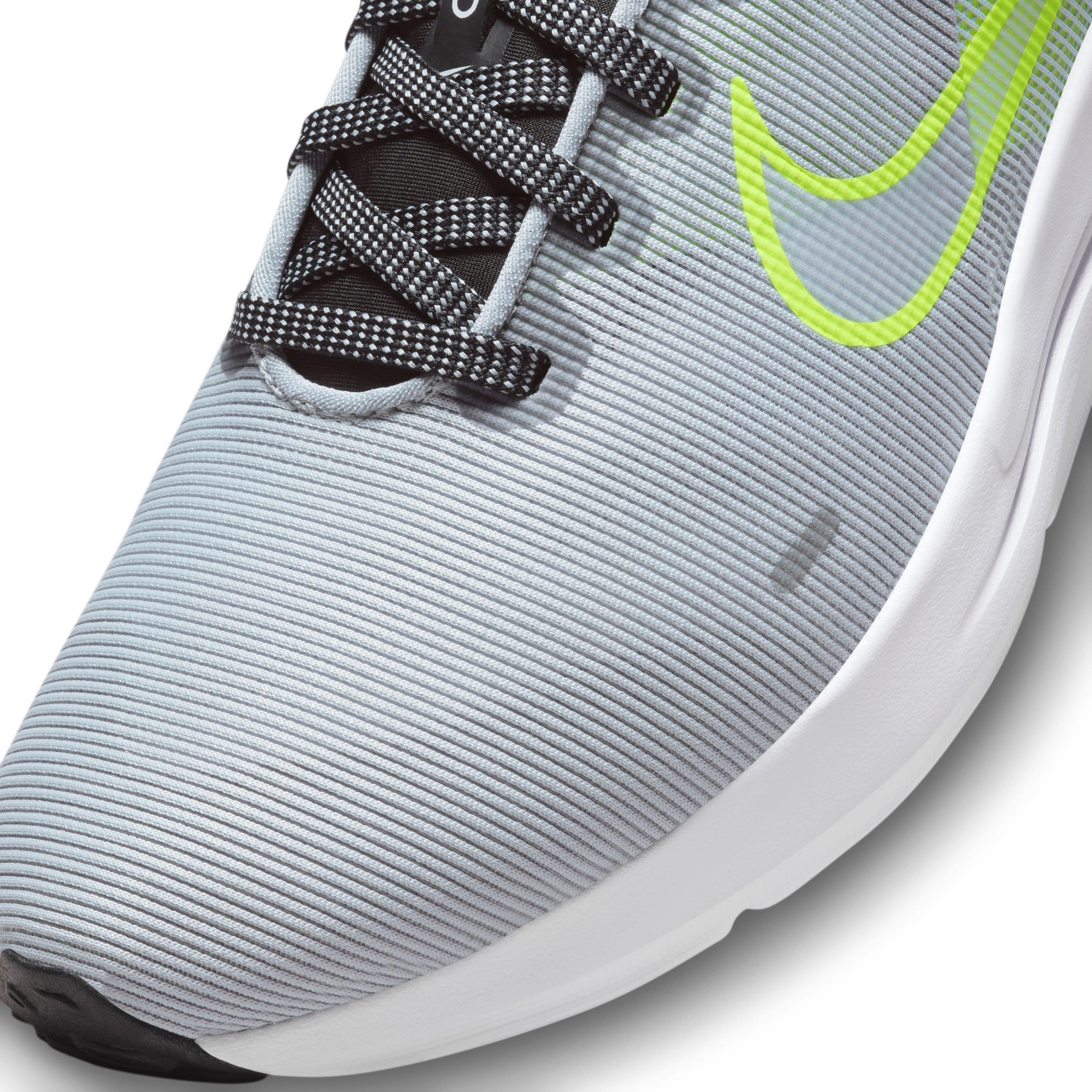 Nike Downshifter 12 "Grey/Anthracite/Yellow" Men's Running Shoe - GREY/ANTHRACITE/YELLOW Thumbnail View 7