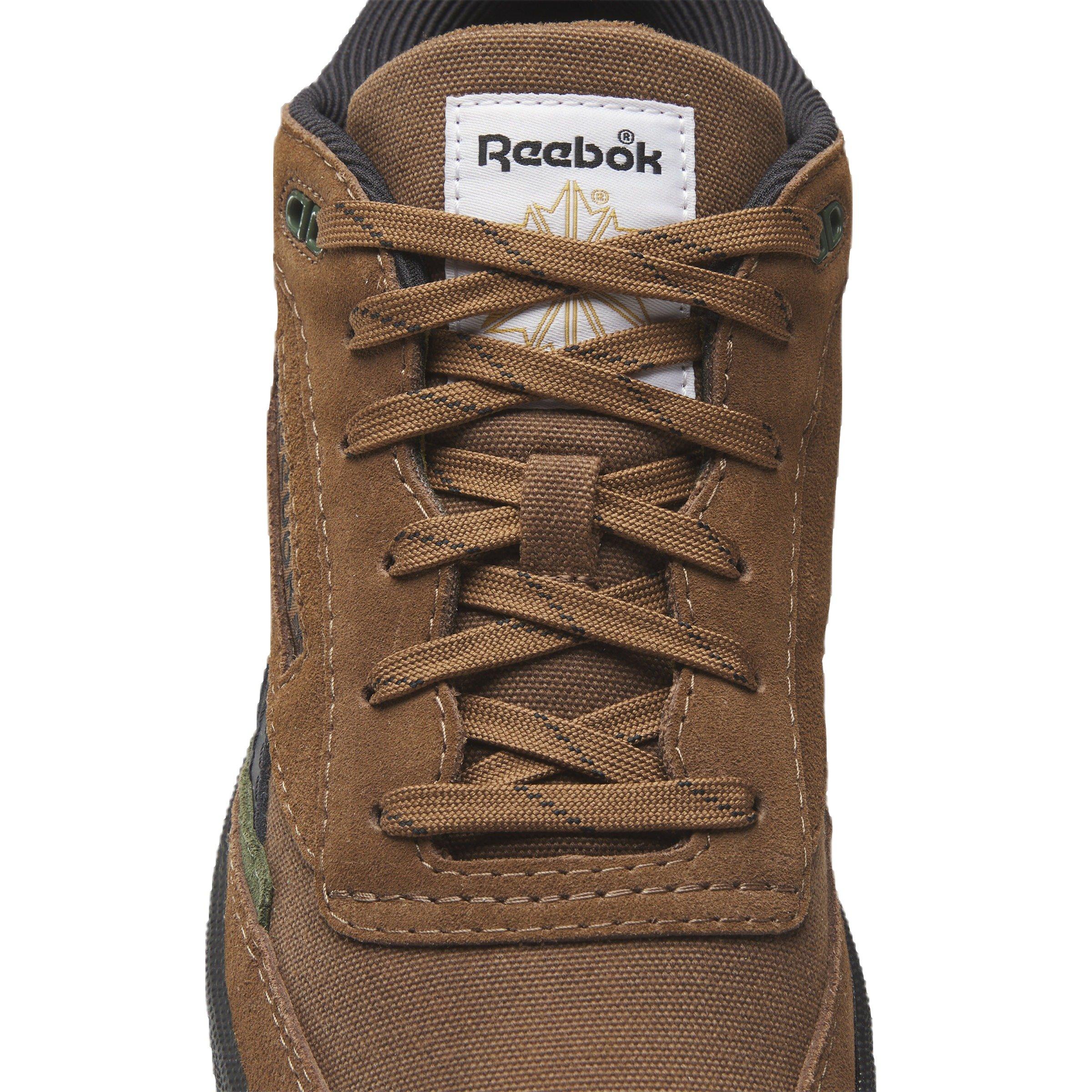 Reebok Club C MID II Revenge Vintage "Collegiate Brown/Varsity Green/Core Black" Unisex Shoe - BROWN/GREEN/BLACK Thumbnail View 6