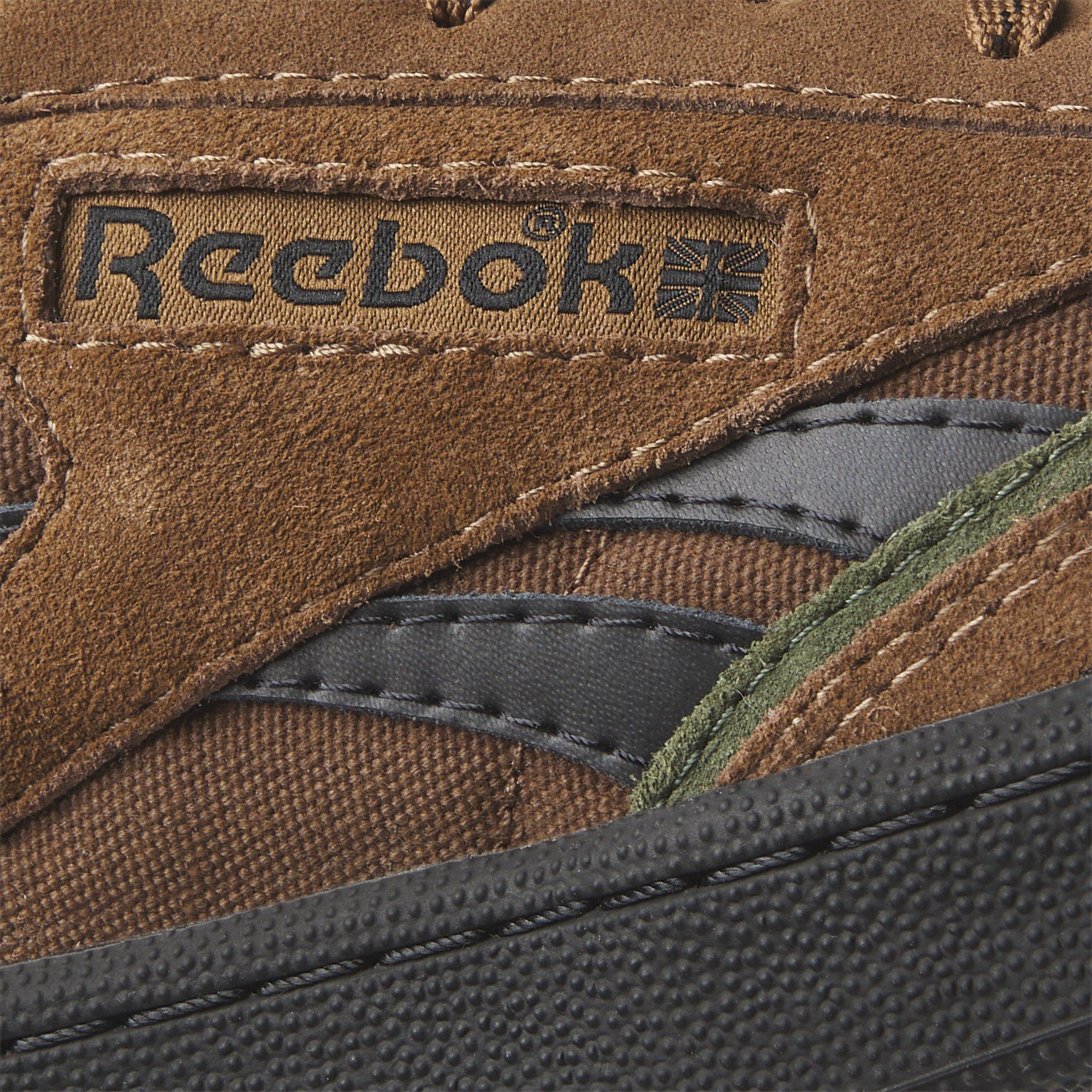 Reebok Club C MID II Revenge Vintage "Collegiate Brown/Varsity Green/Core Black" Unisex Shoe - BROWN/GREEN/BLACK Thumbnail View 7