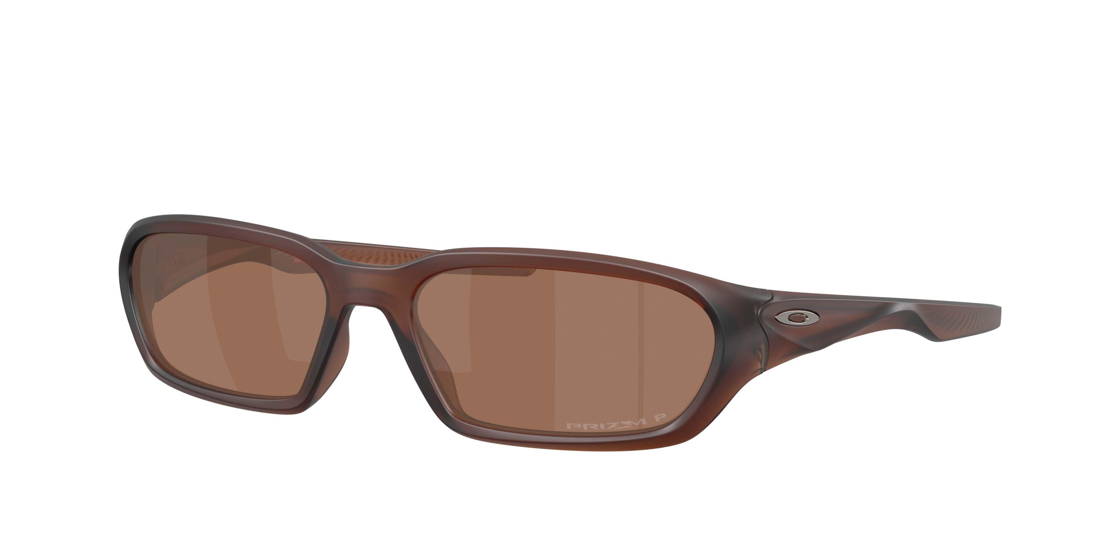 Oakley Terraforma Prizm Tungsten Polarized Sunglasses &ndash; Matte Rootbeer - BROWN Thumbnail View 1