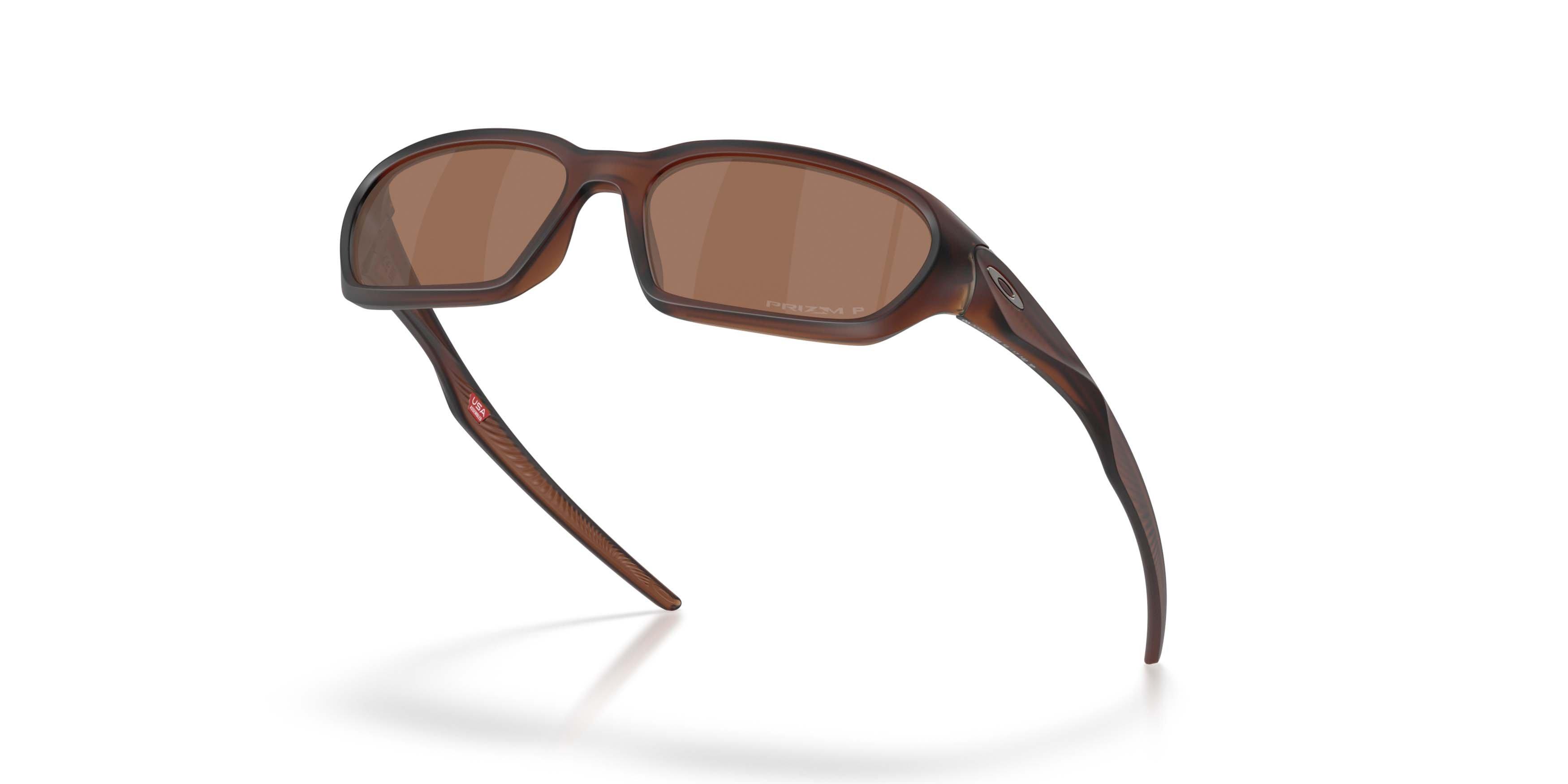 Oakley Terraforma Prizm Tungsten Polarized Sunglasses &ndash; Matte Rootbeer - BROWN Thumbnail View 3
