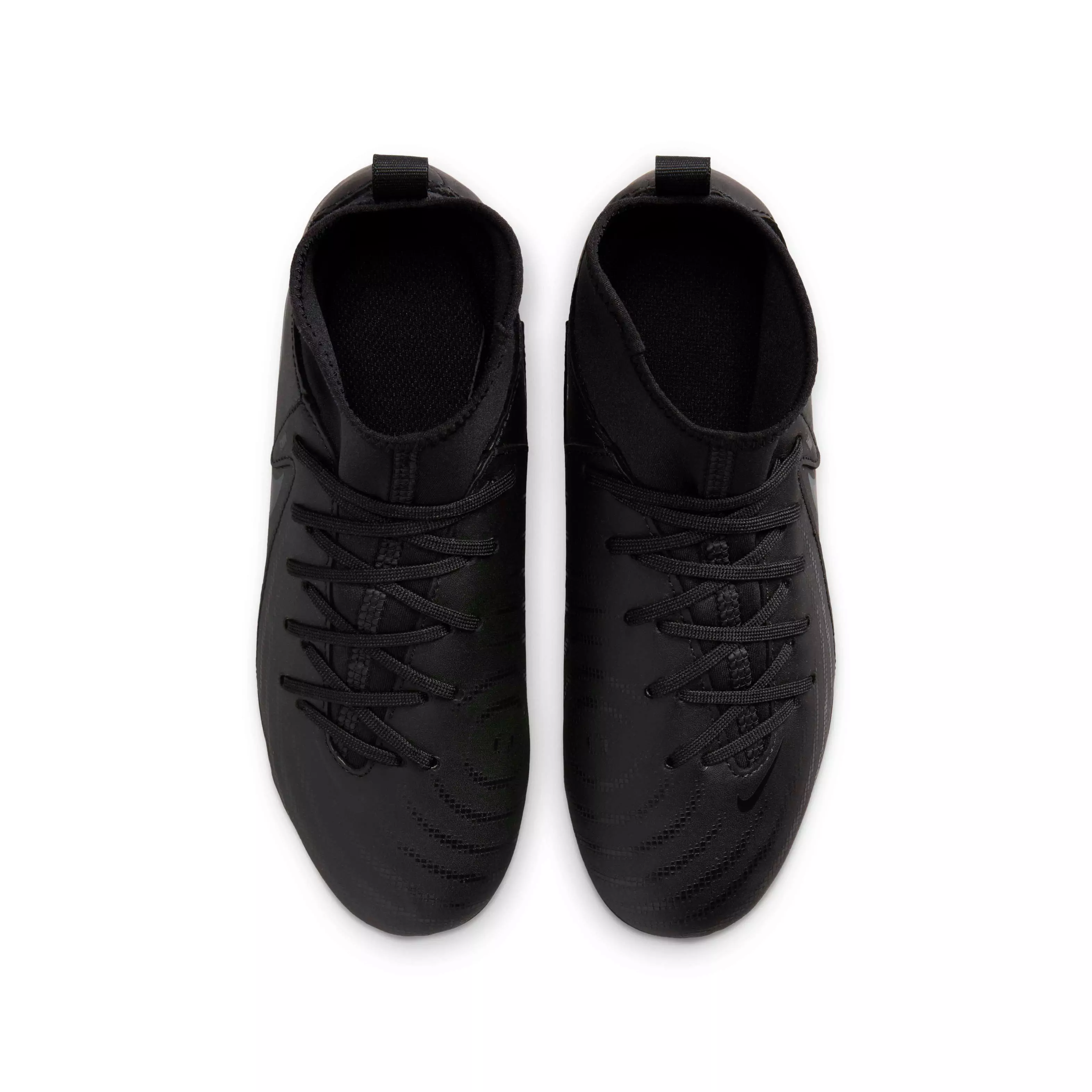 Nike Jr. Phantom Luna 2 Club MG "Black/Deep Jungle/Black" Grade School Kids' Soccer Cleat - BLACK/JUNGLE/BLACK