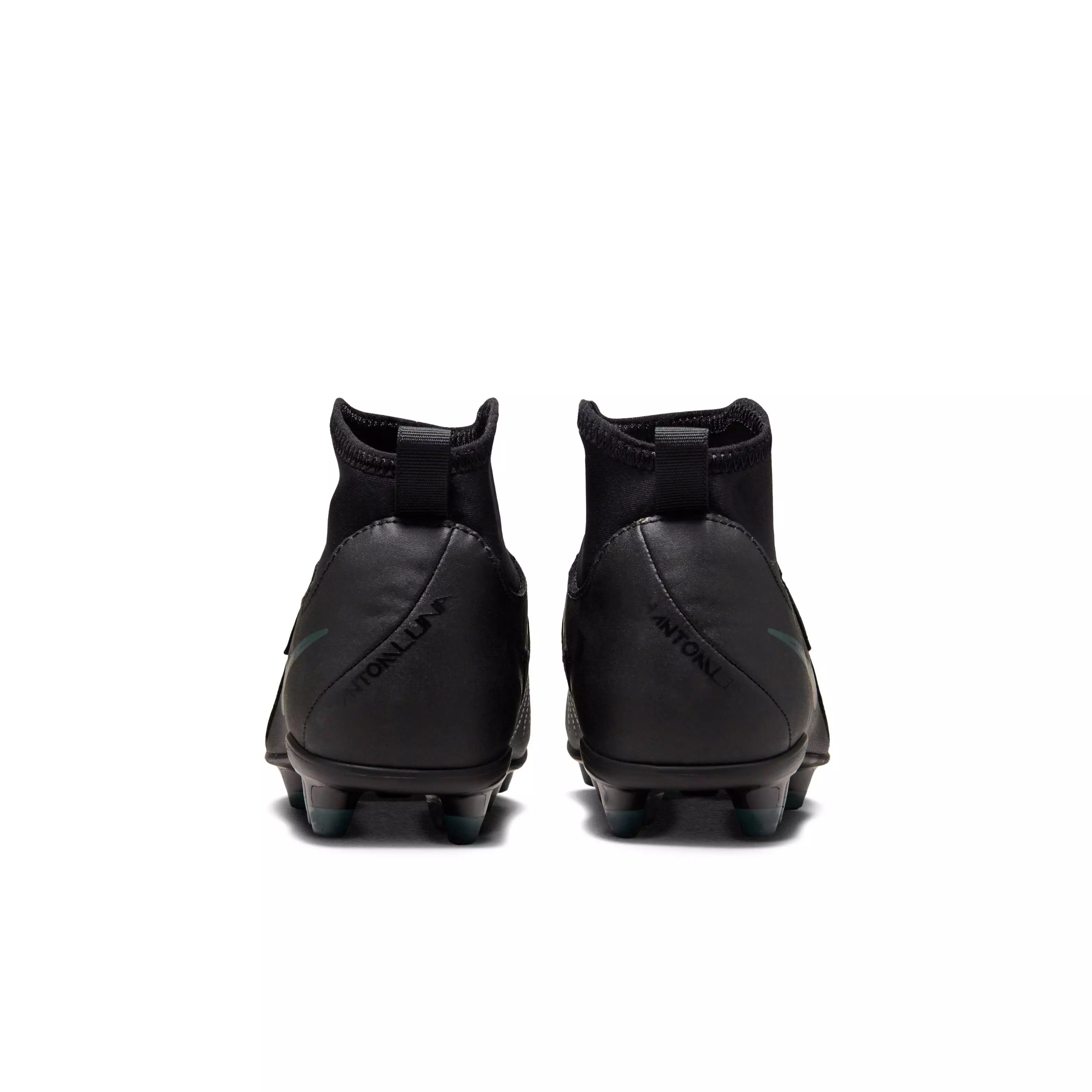 Nike Jr. Phantom Luna 2 Club MG "Black/Deep Jungle/Black" Grade School Kids' Soccer Cleat - BLACK/JUNGLE/BLACK