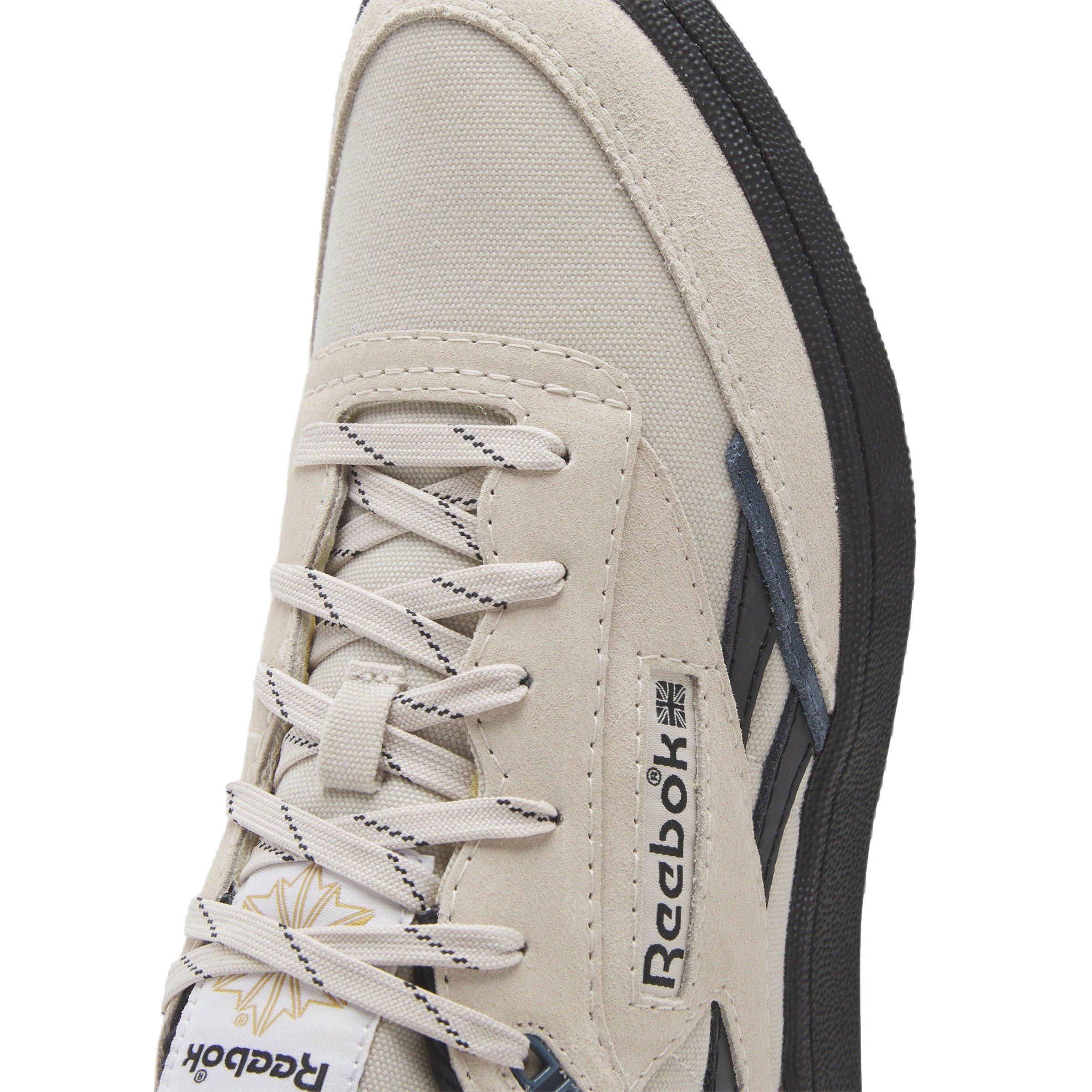 Reebok Club C MID II Revenge Vintage "Stucco/Hoops Blue/Core Black" Unisex Shoe - STUCCO/BLUE/BLACK Thumbnail View 4